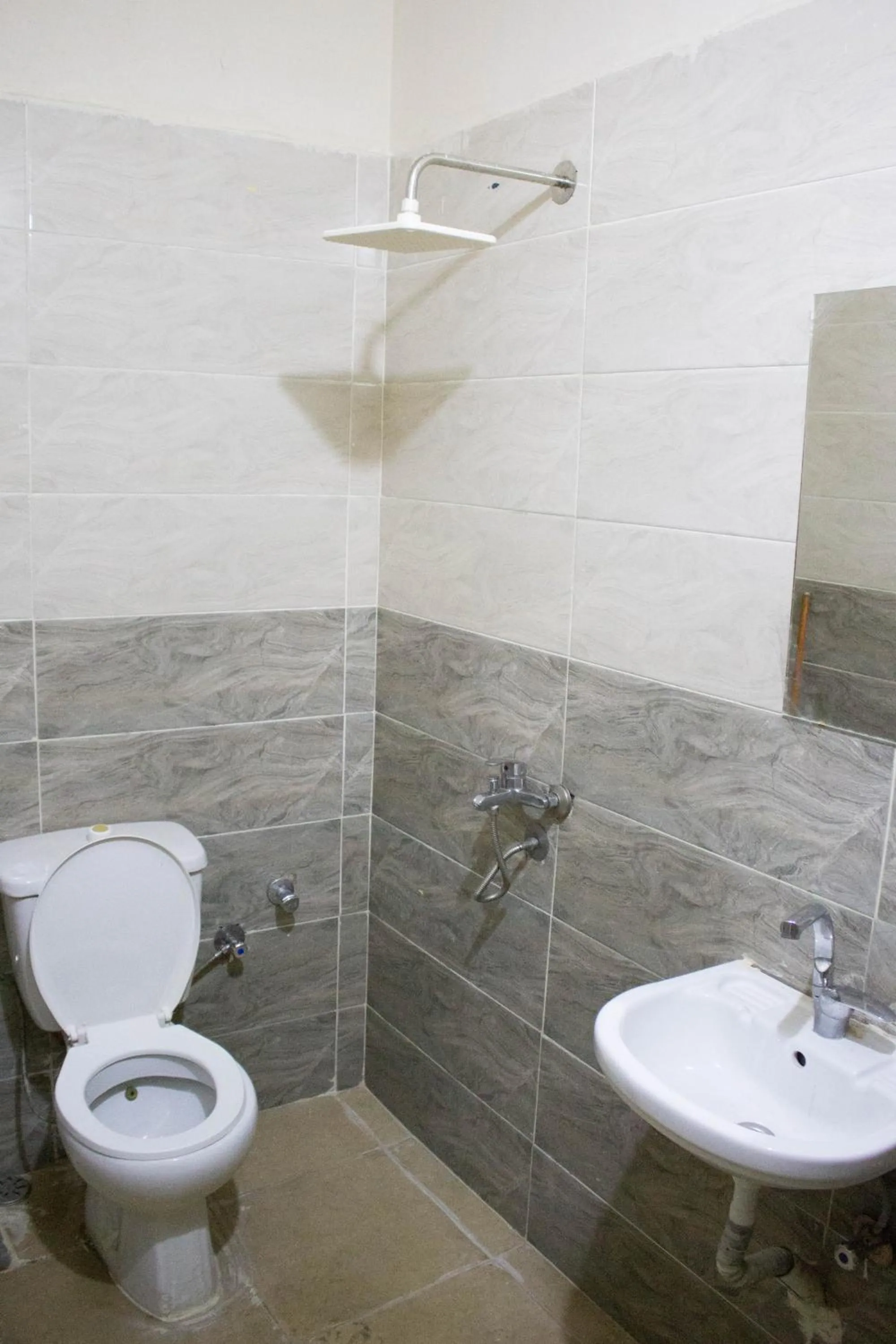 Toilet in cairo view hotel