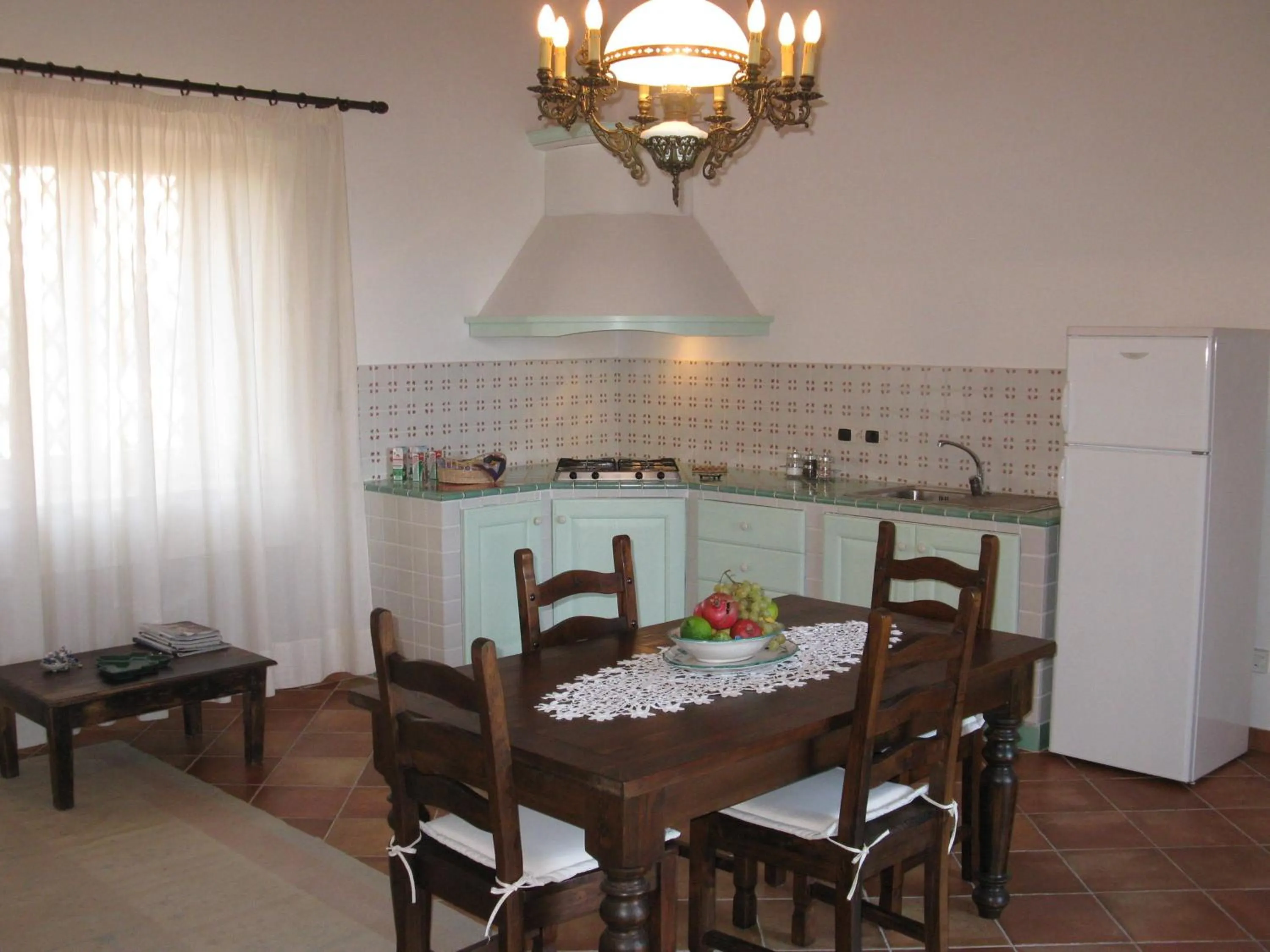 Kitchen or kitchenette in Torre Archirafi Resort