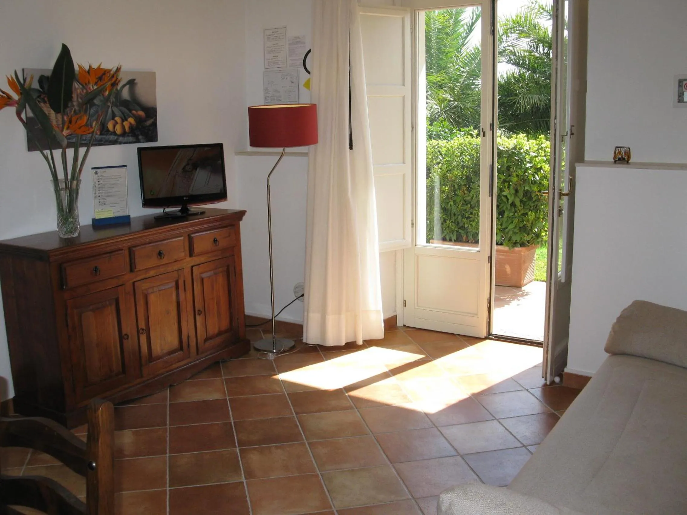 Living room in Torre Archirafi Resort
