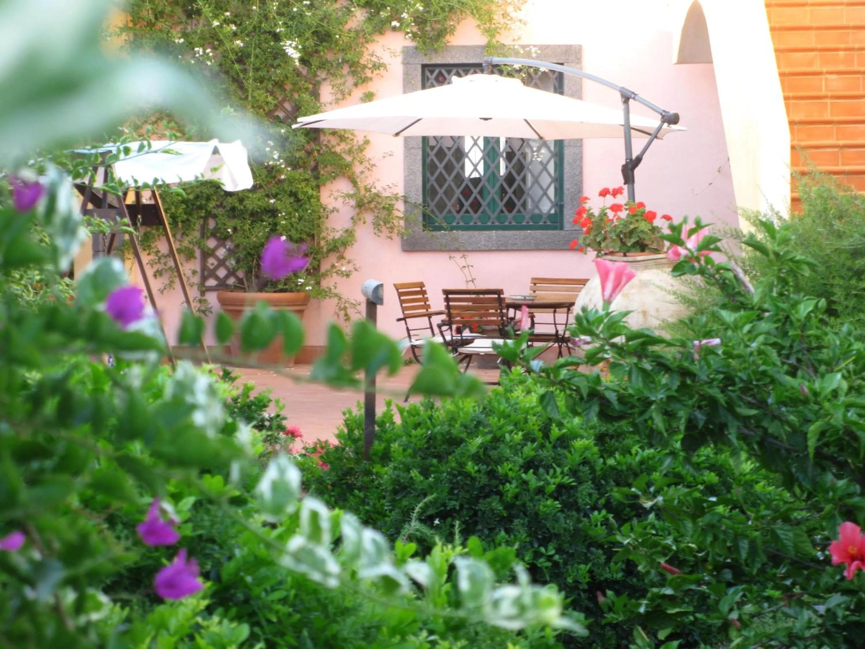 Patio in Torre Archirafi Resort