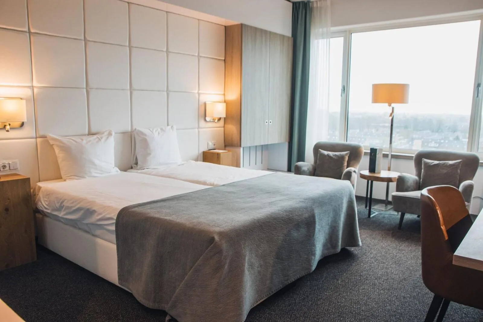 Photo of the whole room, Bed in Van der Valk Hotel Tiel