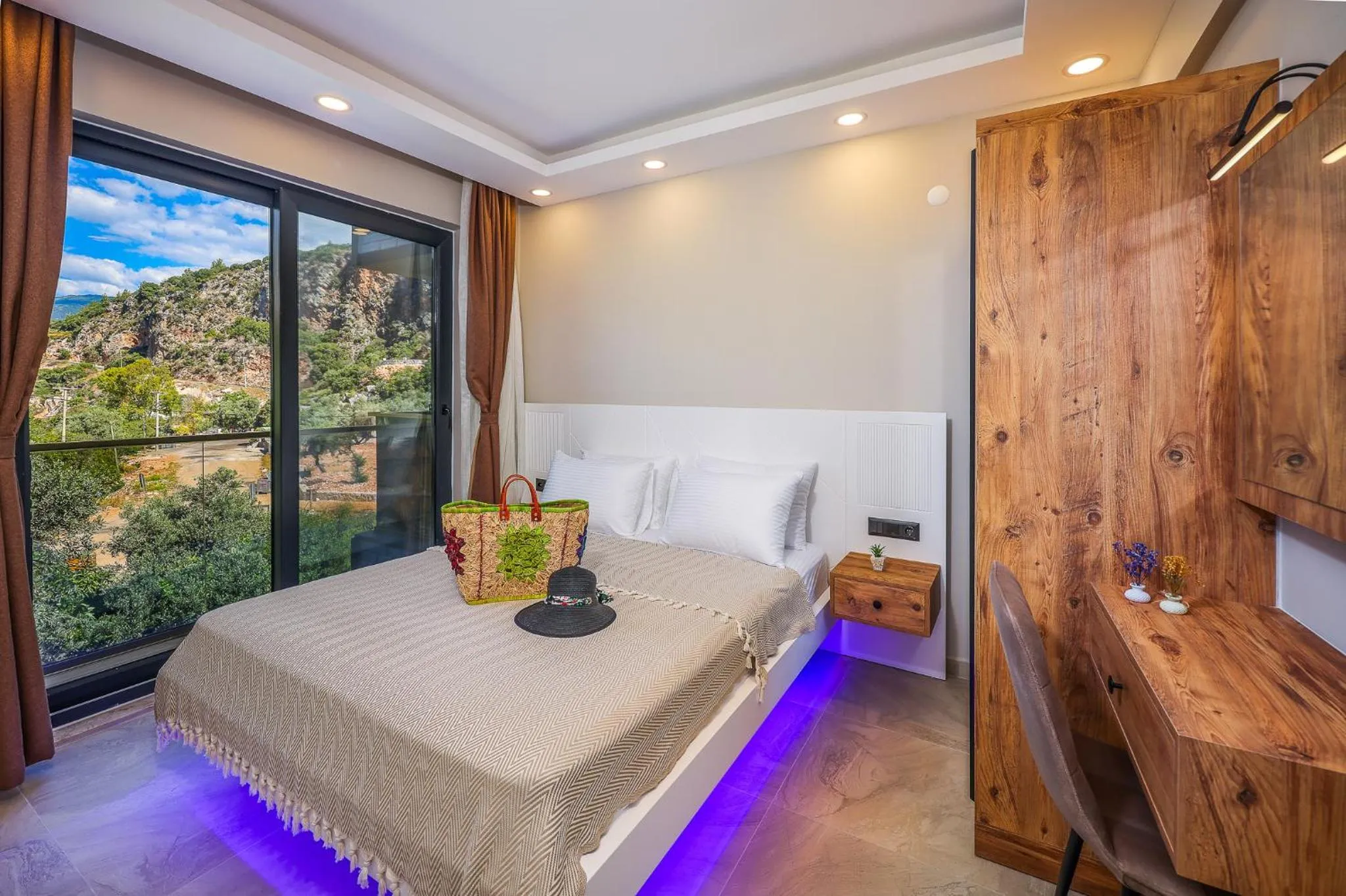 Bedroom, Bed in Harnup Apart