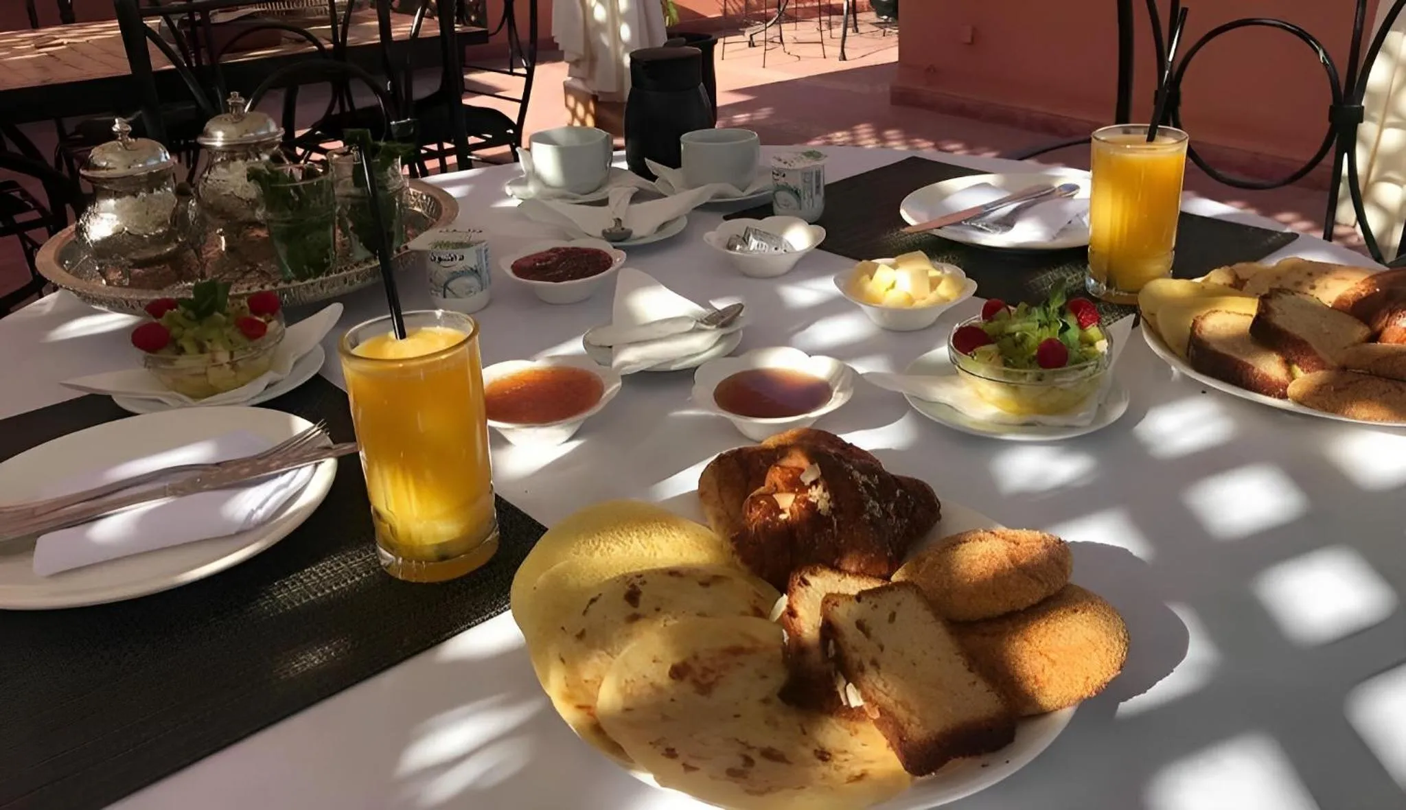 Breakfast in Riad Iklil
