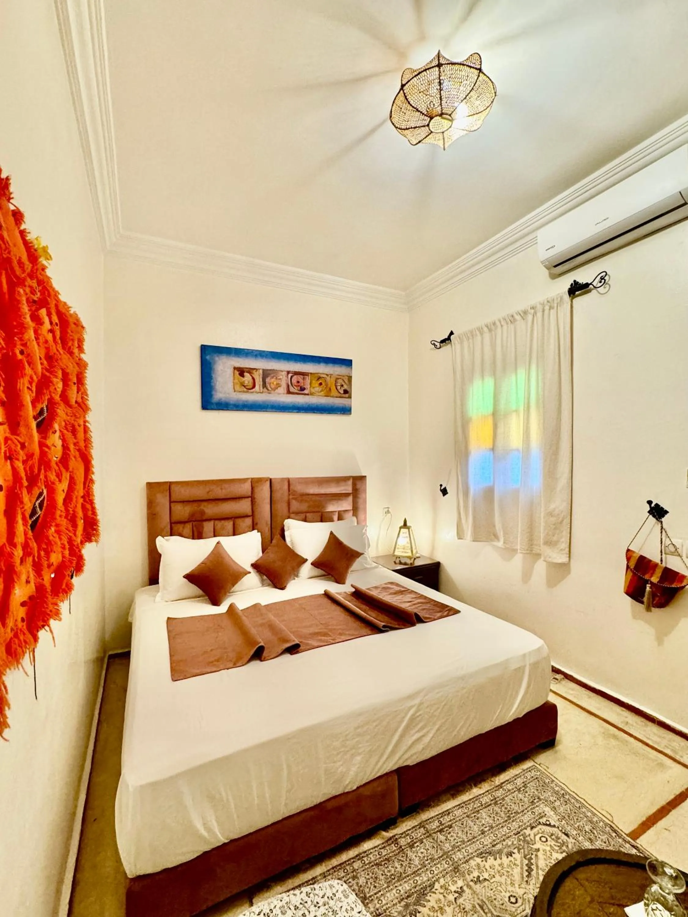 Bedroom, Bed in Riad Iklil