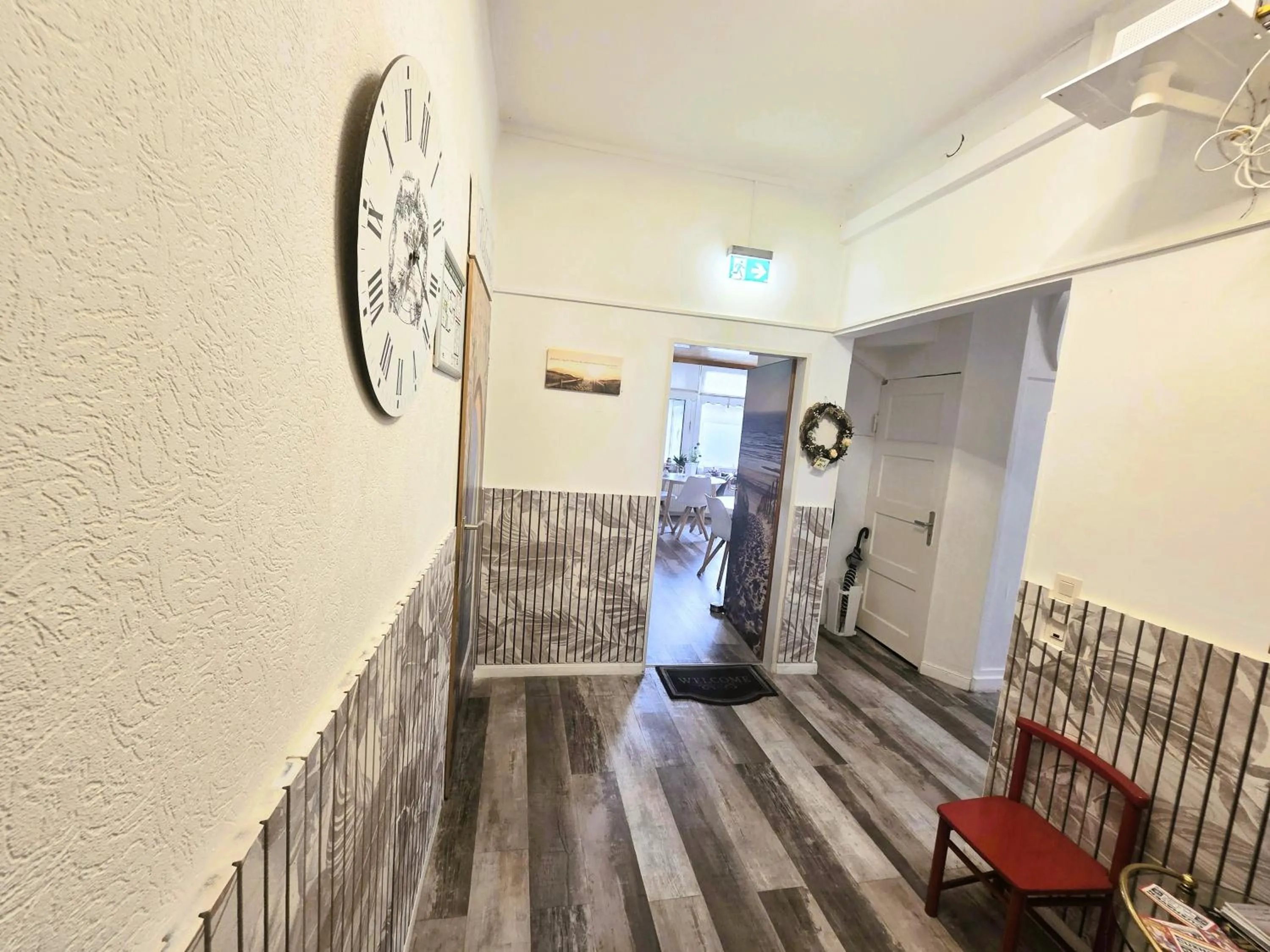Property building in City Center Hotel Garni Cuxhaven
