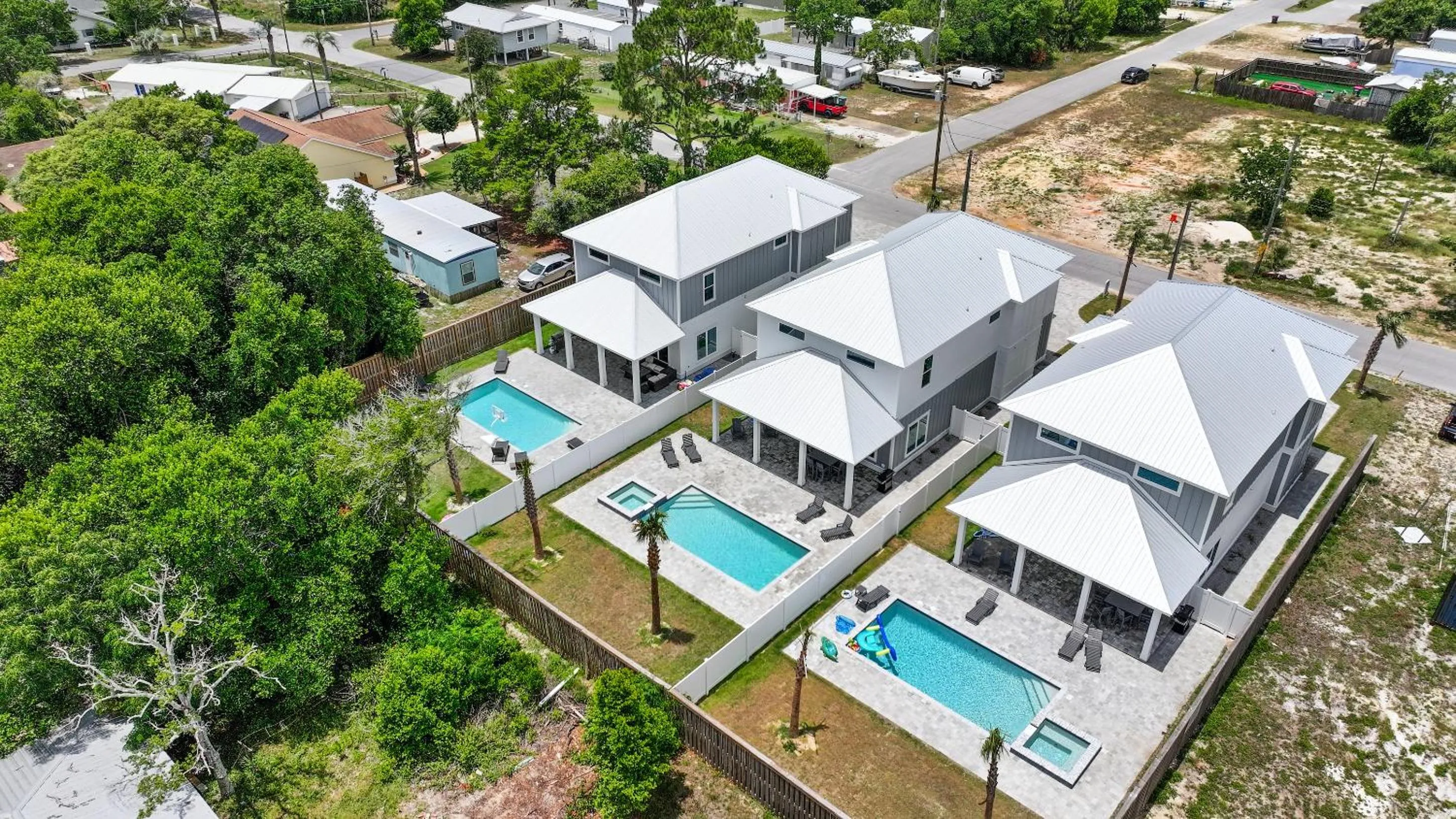 Patio in Pet Friendly Beach House - Totally Beachin by Panhandle Getaways