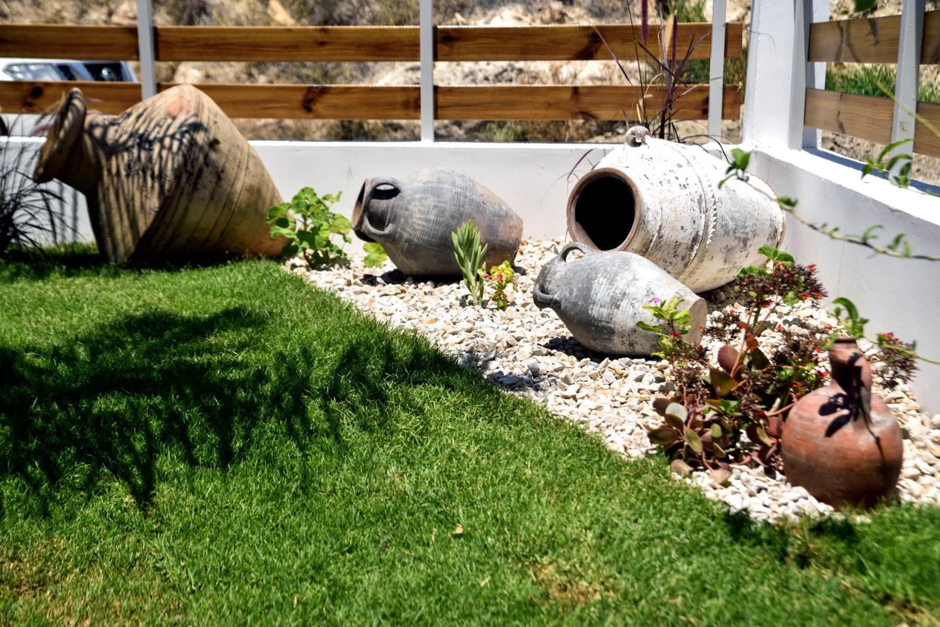 Garden in KOUROS STONE SUITES