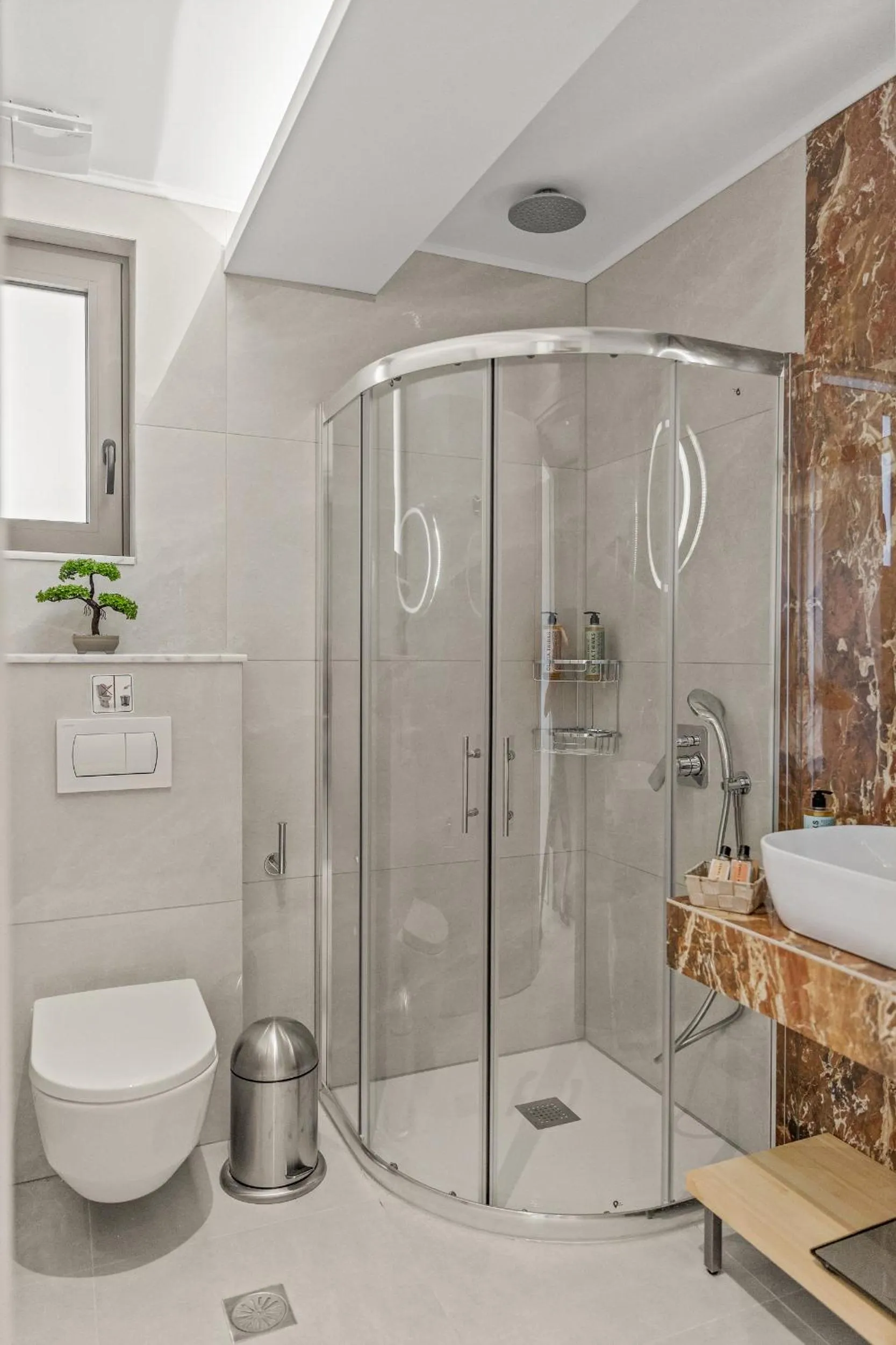 Bathroom in KOUROS STONE SUITES