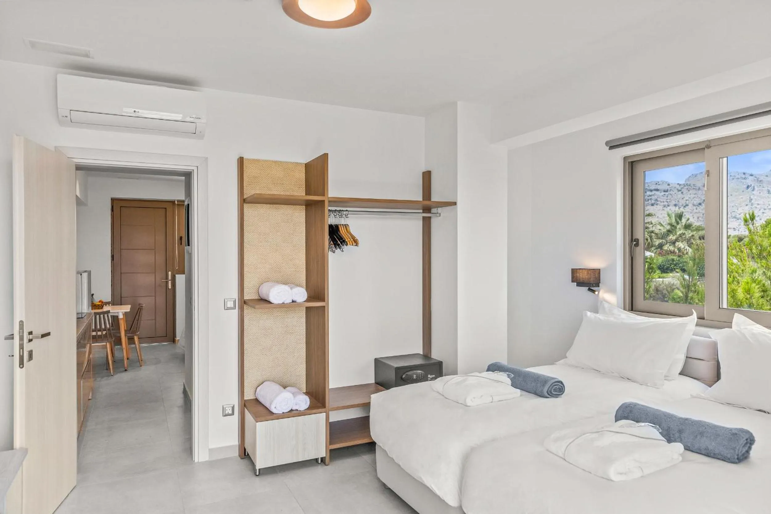 Bedroom, Bed in KOUROS STONE SUITES