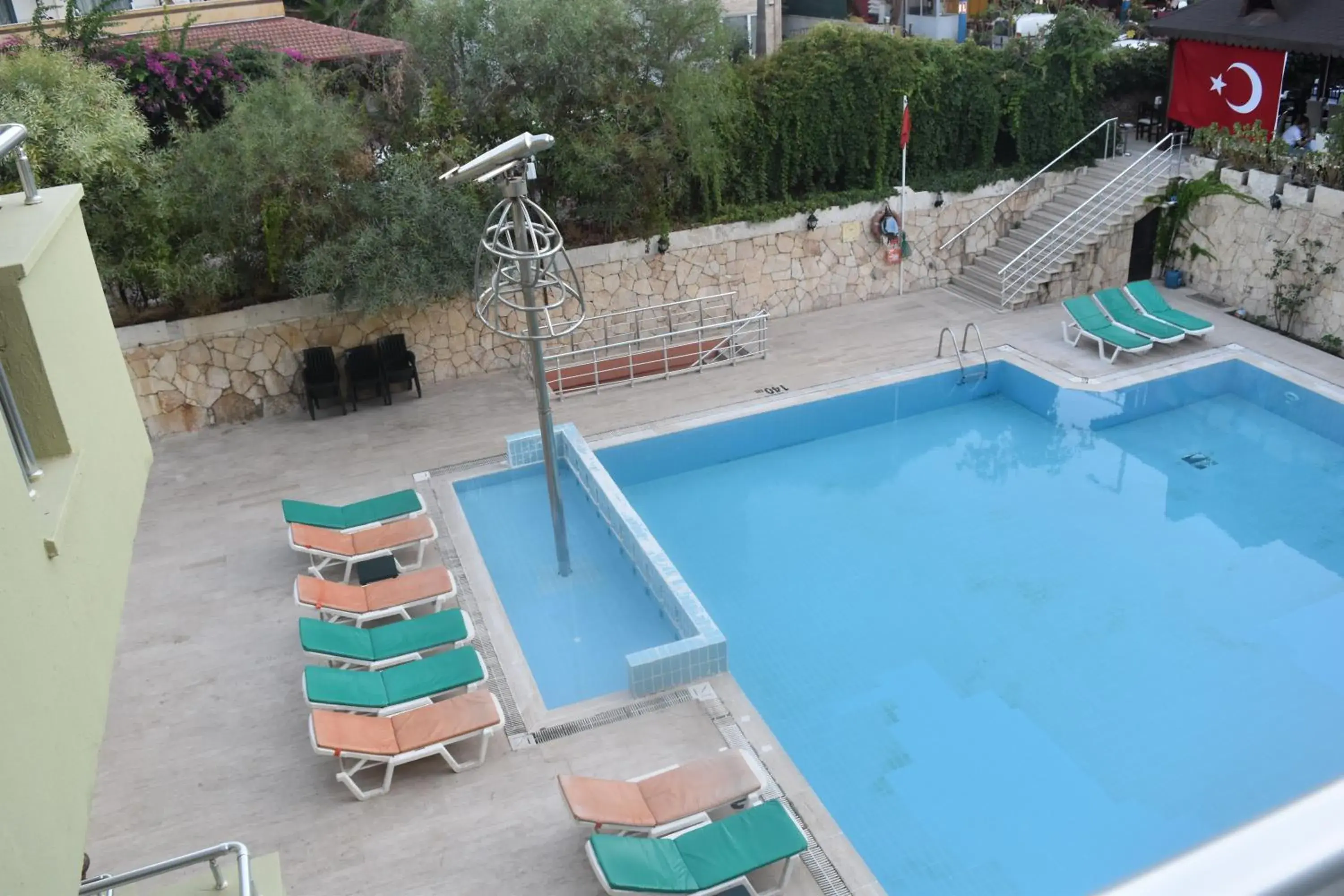 Pool view in Ares City Hotel Pool view in Ares City Hotel