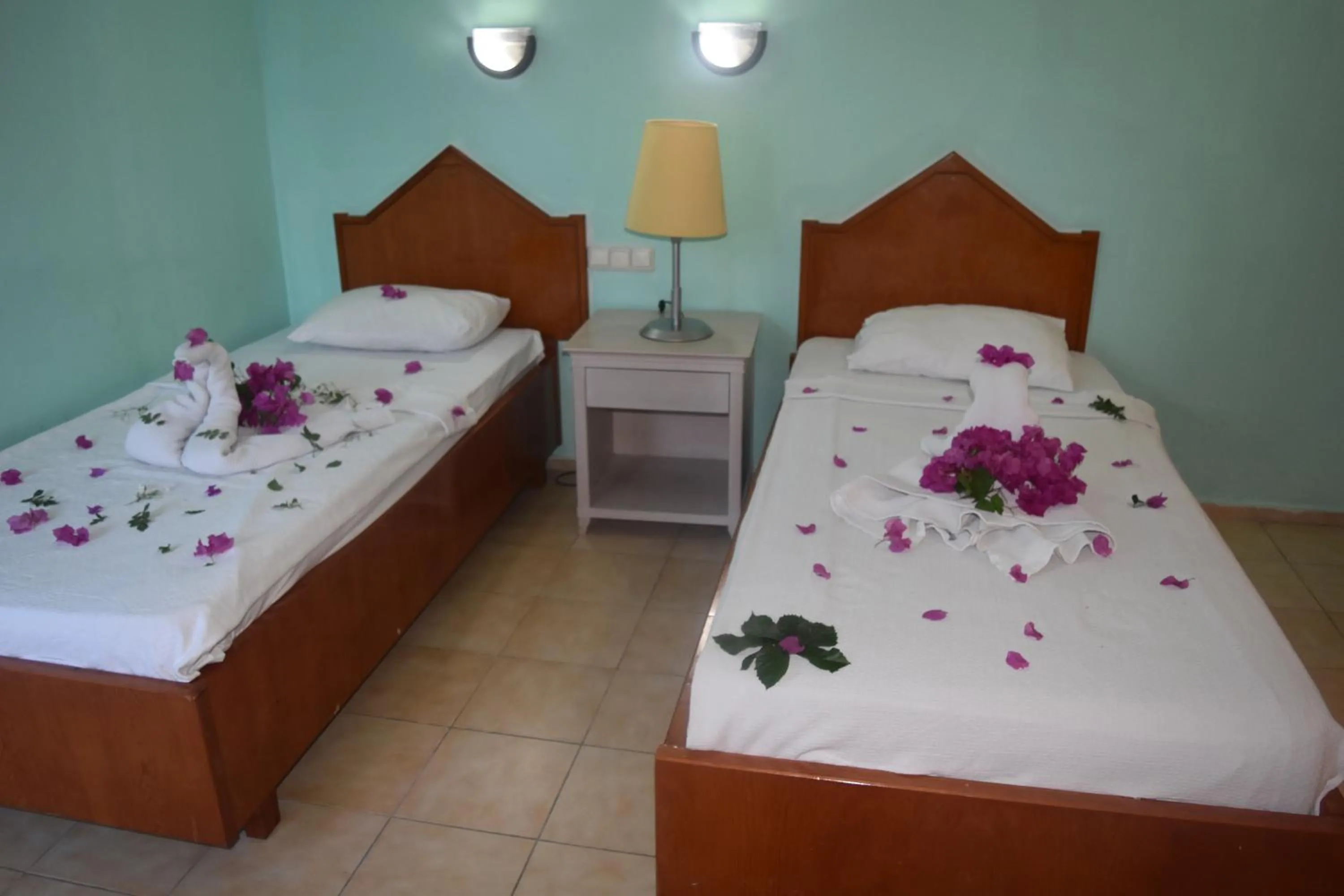 Bed in Ares City Hotel