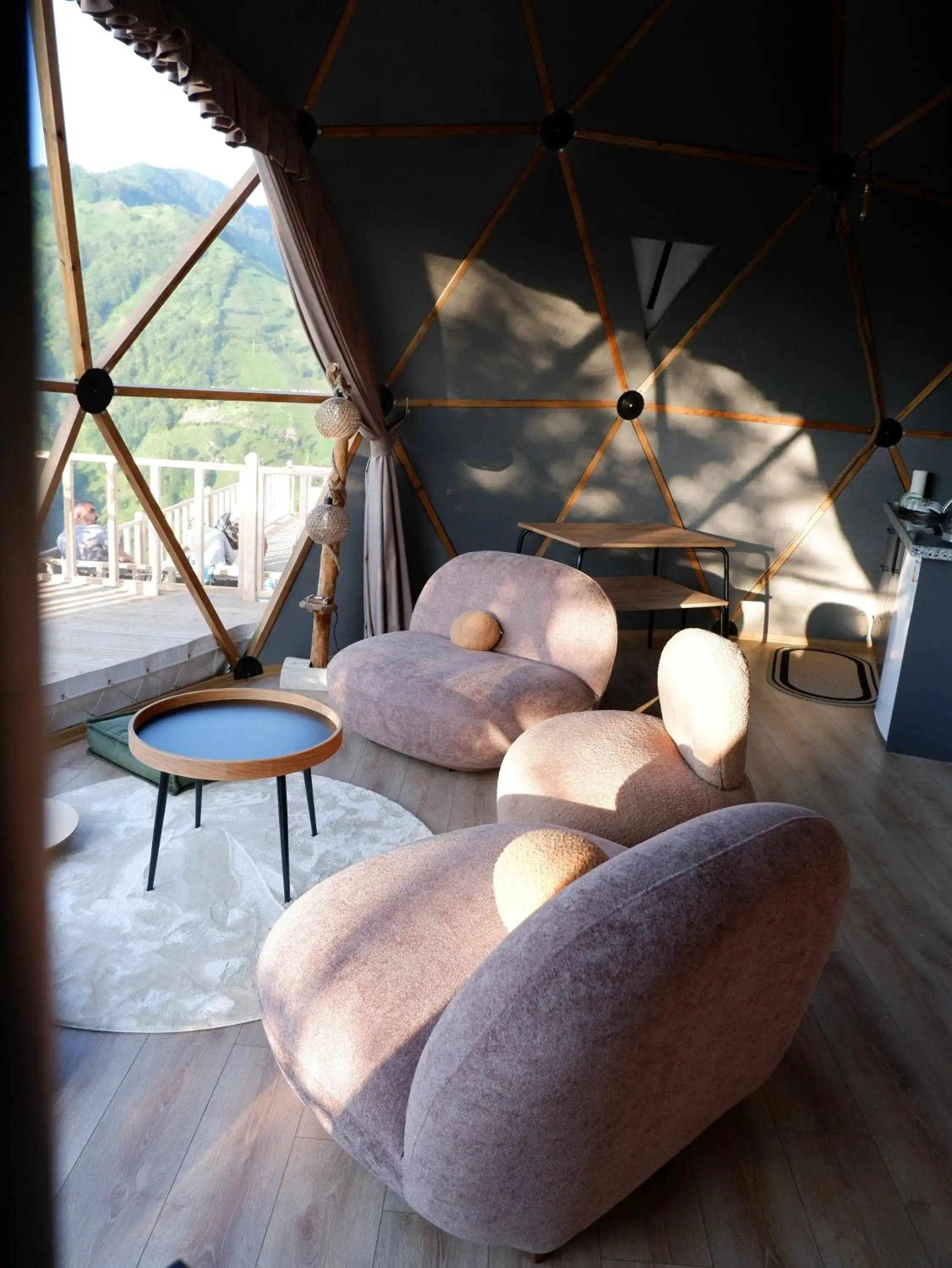 Living room in Bogina Dome & Suite - Çamlıhemşin Living room in Bogina Dome & Suite - Çamlıhemşin