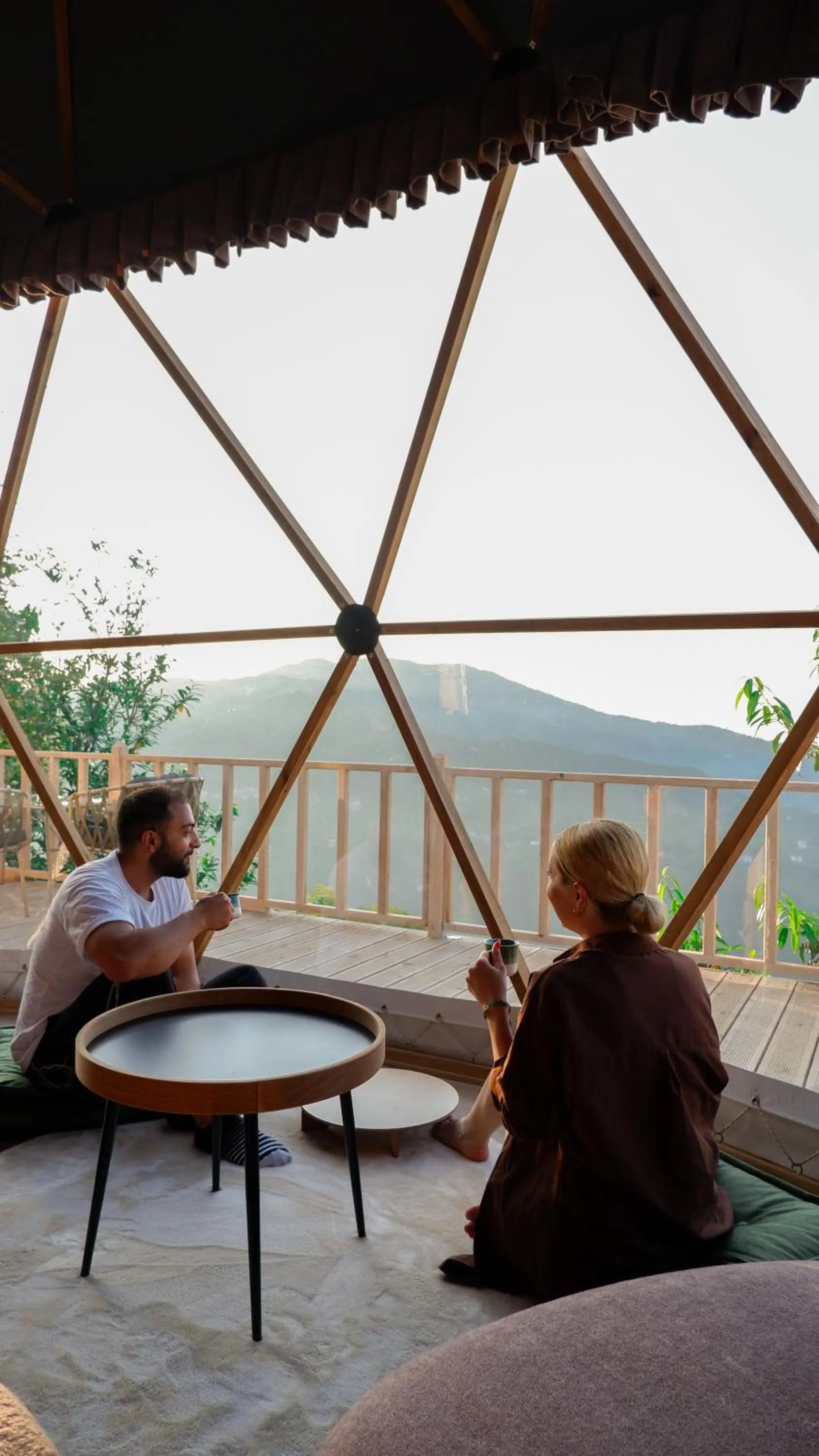 Seating area in Bogina Dome & Suite - Çamlıhemşin