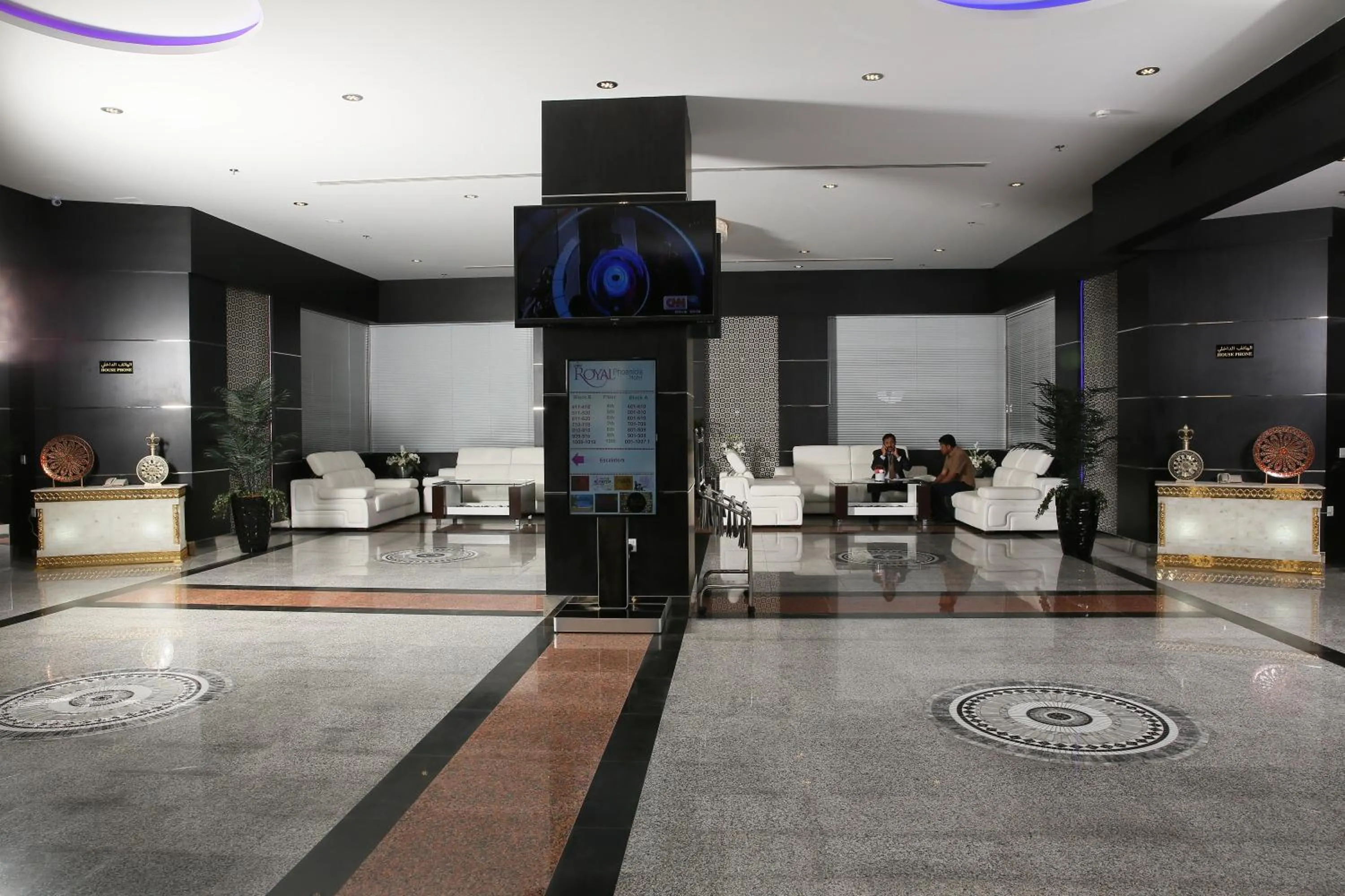Lobby or reception in Royal Phoenicia Hotel