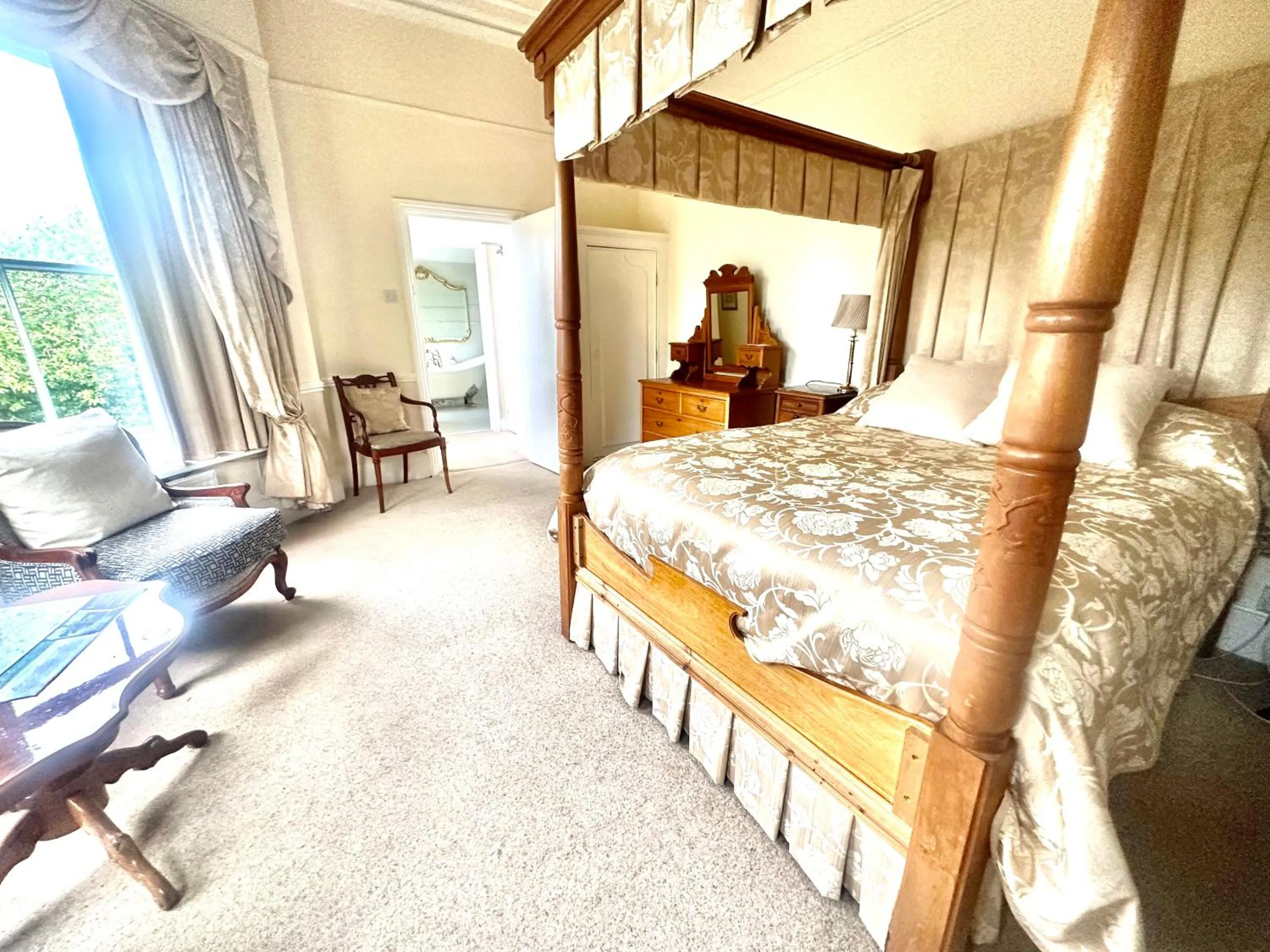 Bed in Munstone House