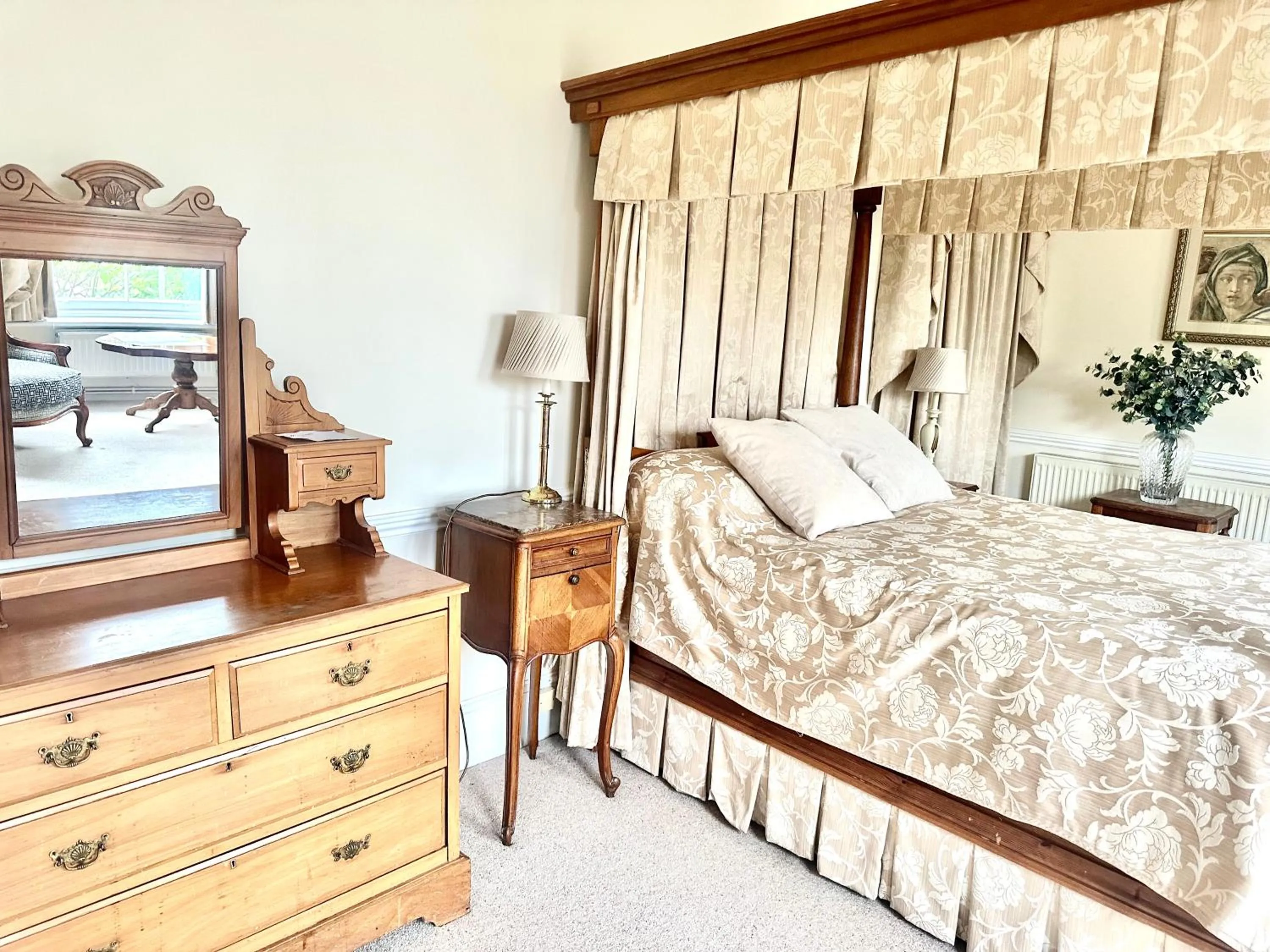 Bed in Munstone House