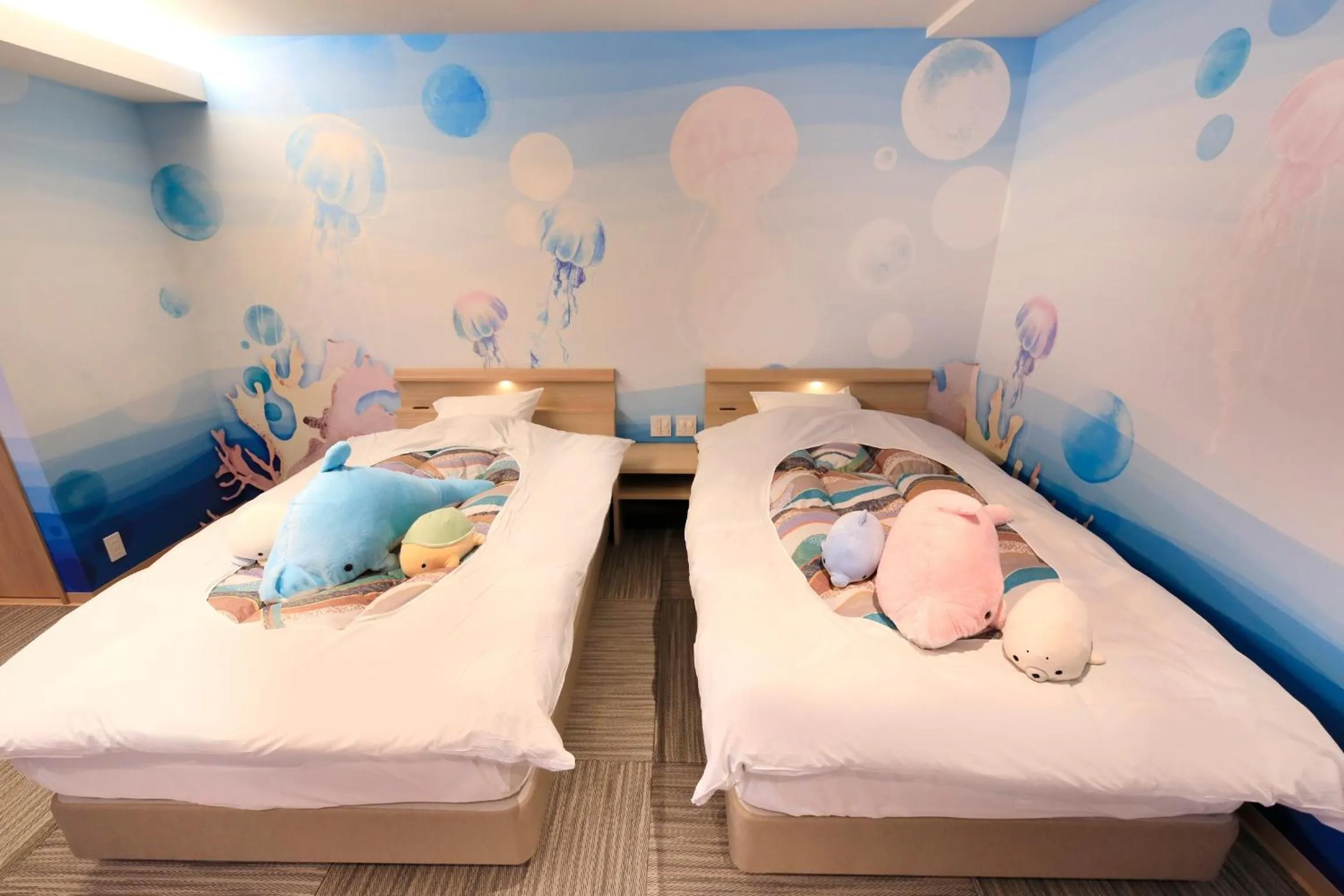 Bed in Yuyado Mikannoki