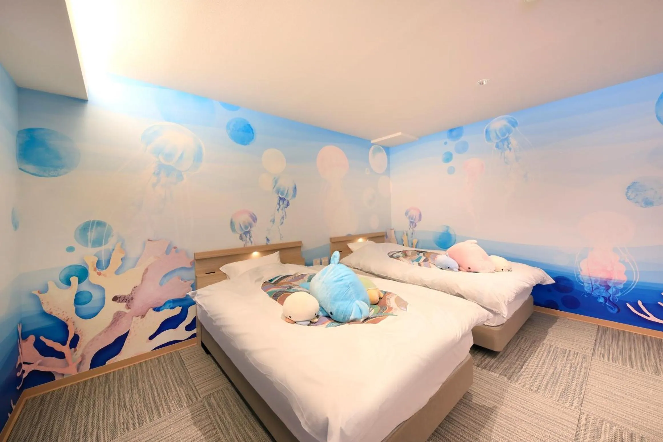 Bed in Yuyado Mikannoki