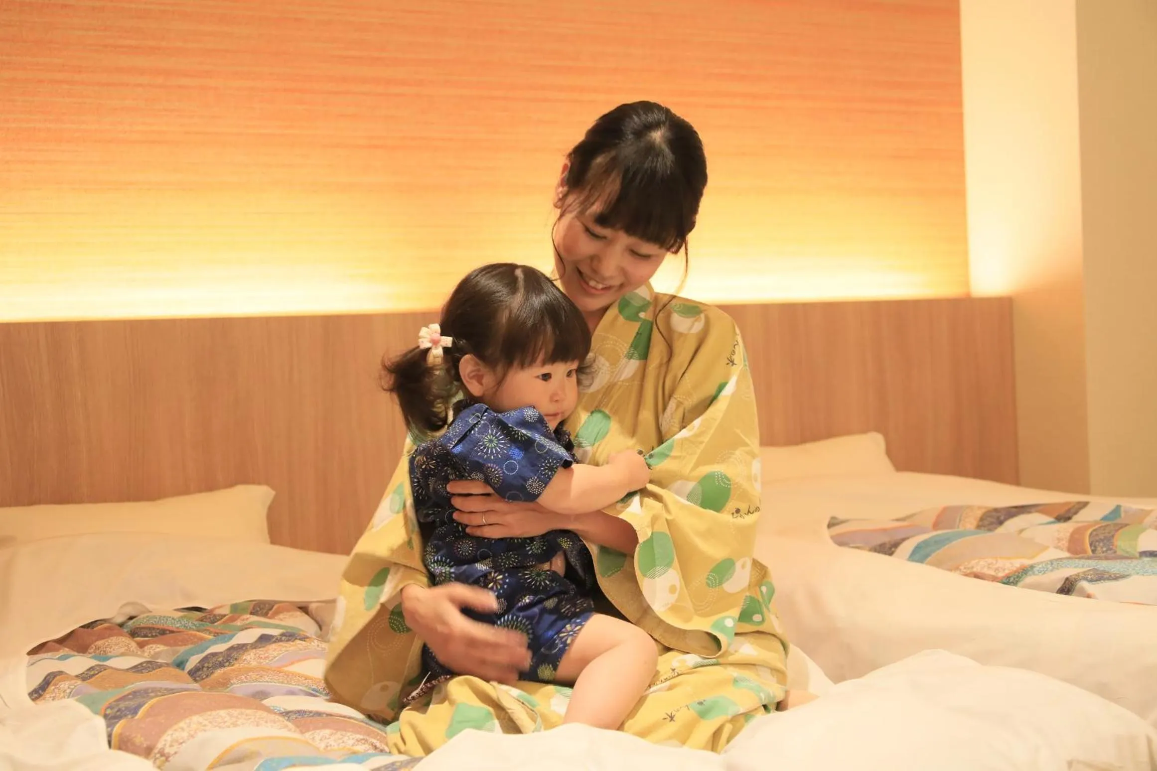 children, Bed in Yuyado Mikannoki