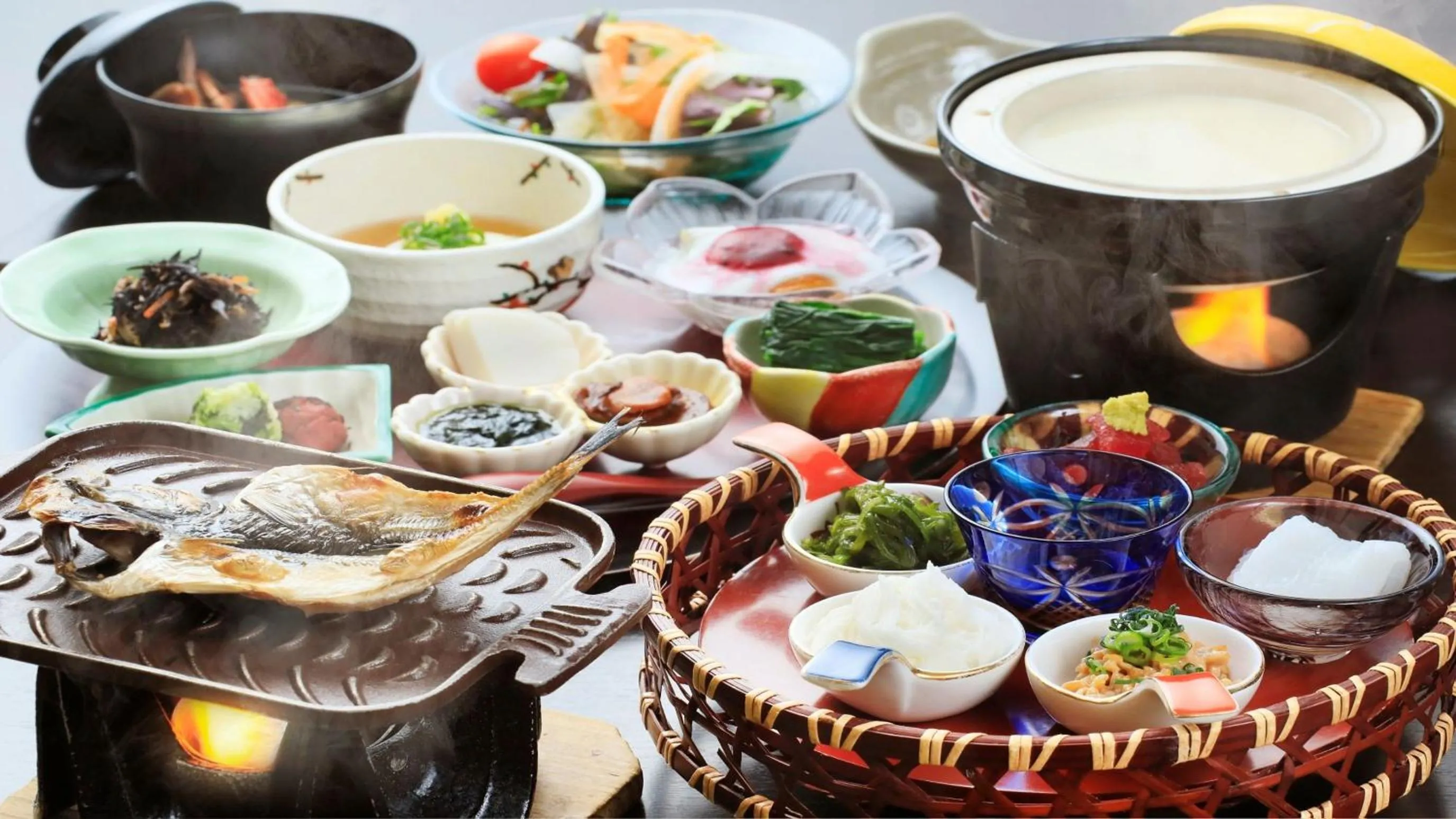 Food in Yuyado Mikannoki