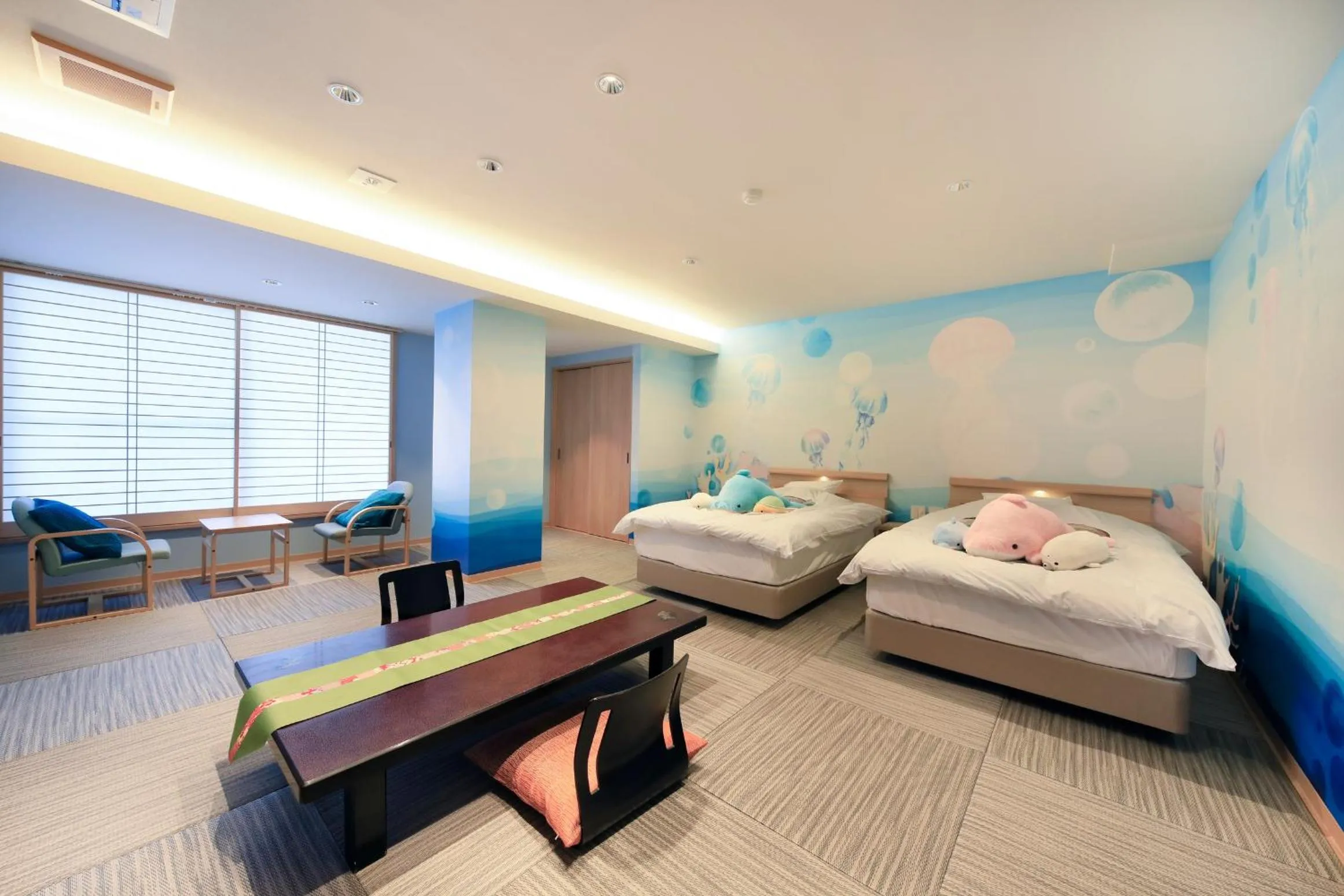 Photo of the whole room, Bed in Yuyado Mikannoki