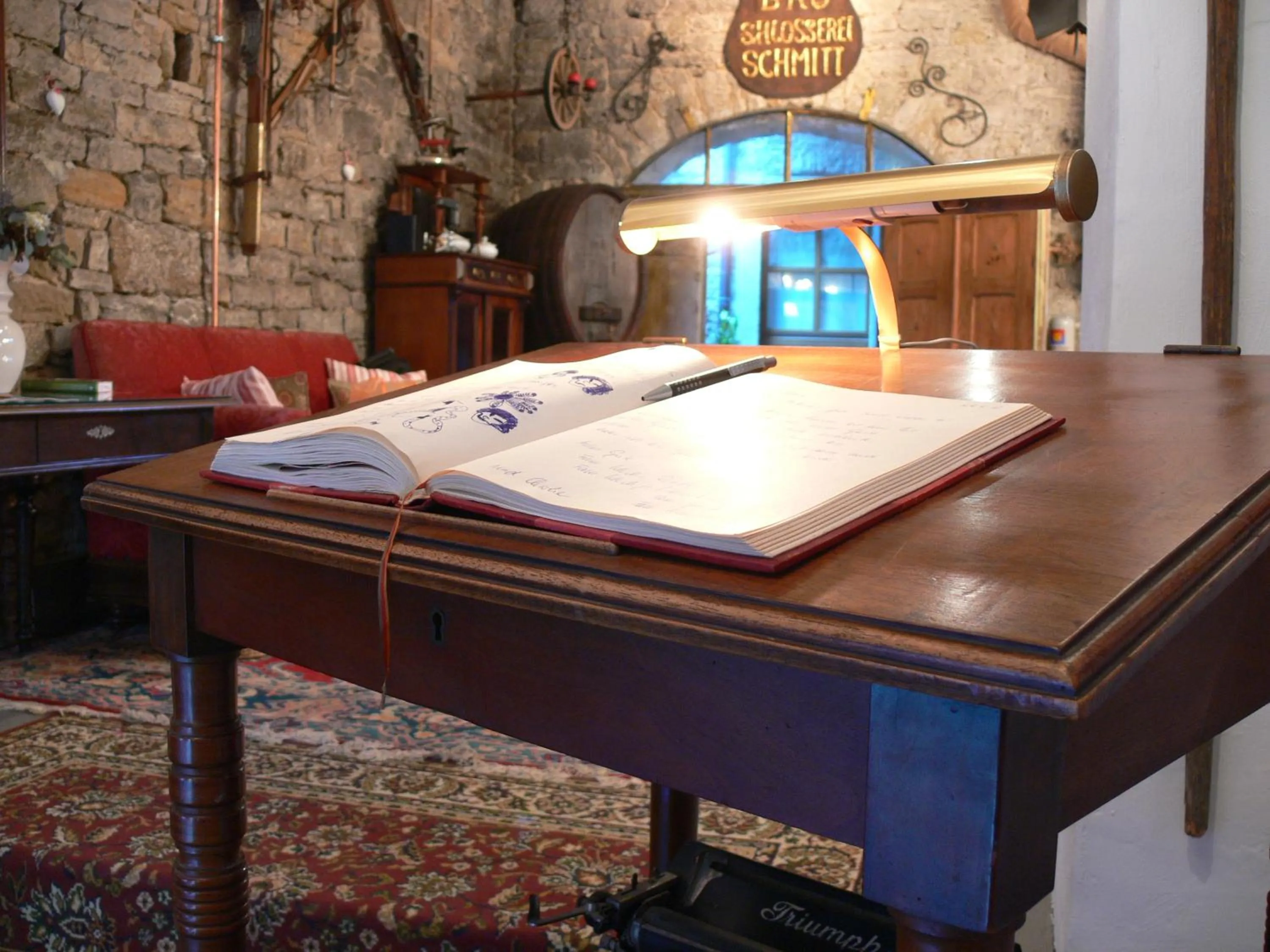 Lobby or reception in GoldGemäuer Appartements