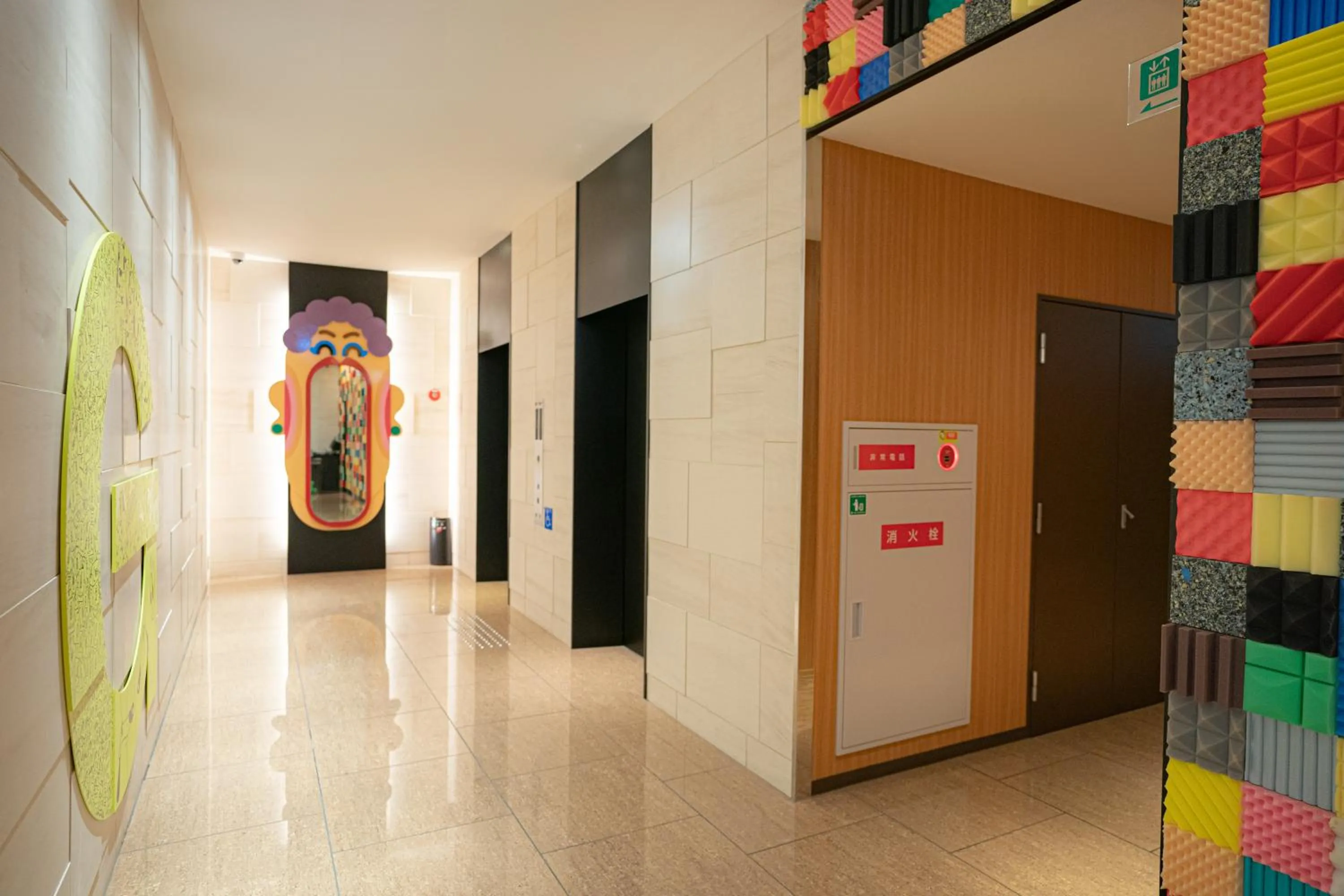 elevator in Lub d Osaka Honmachi - Near Dotonbori & Next to Hommachi Station