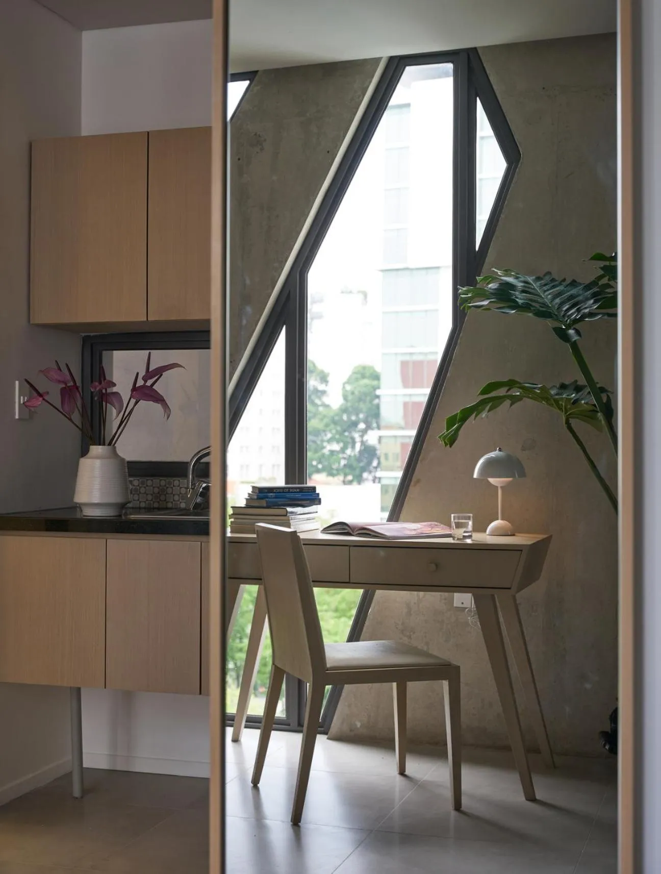 Seating area in Express by M Village Nguyễn Văn Thủ