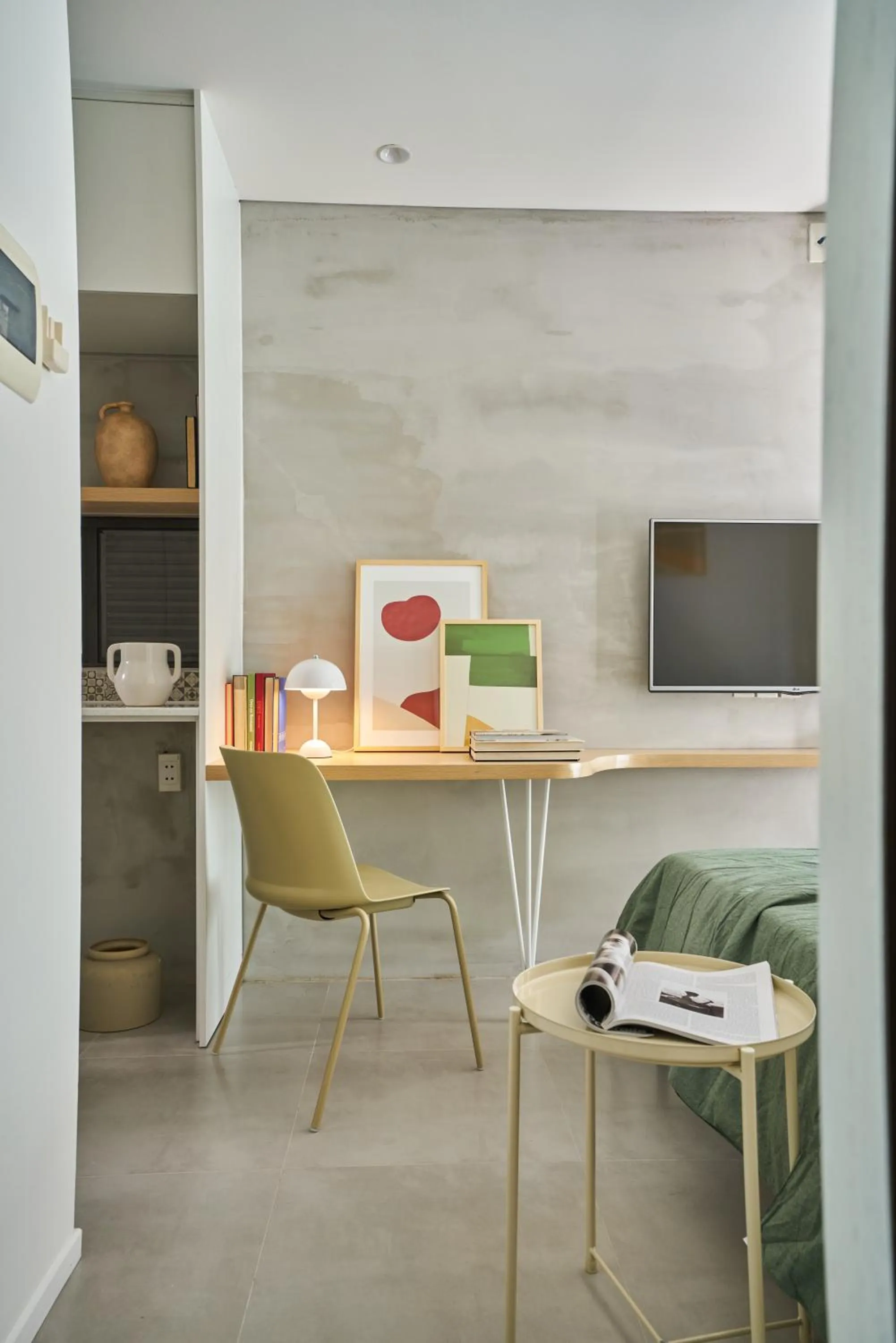 Seating area in Express by M Village Nguyễn Văn Thủ