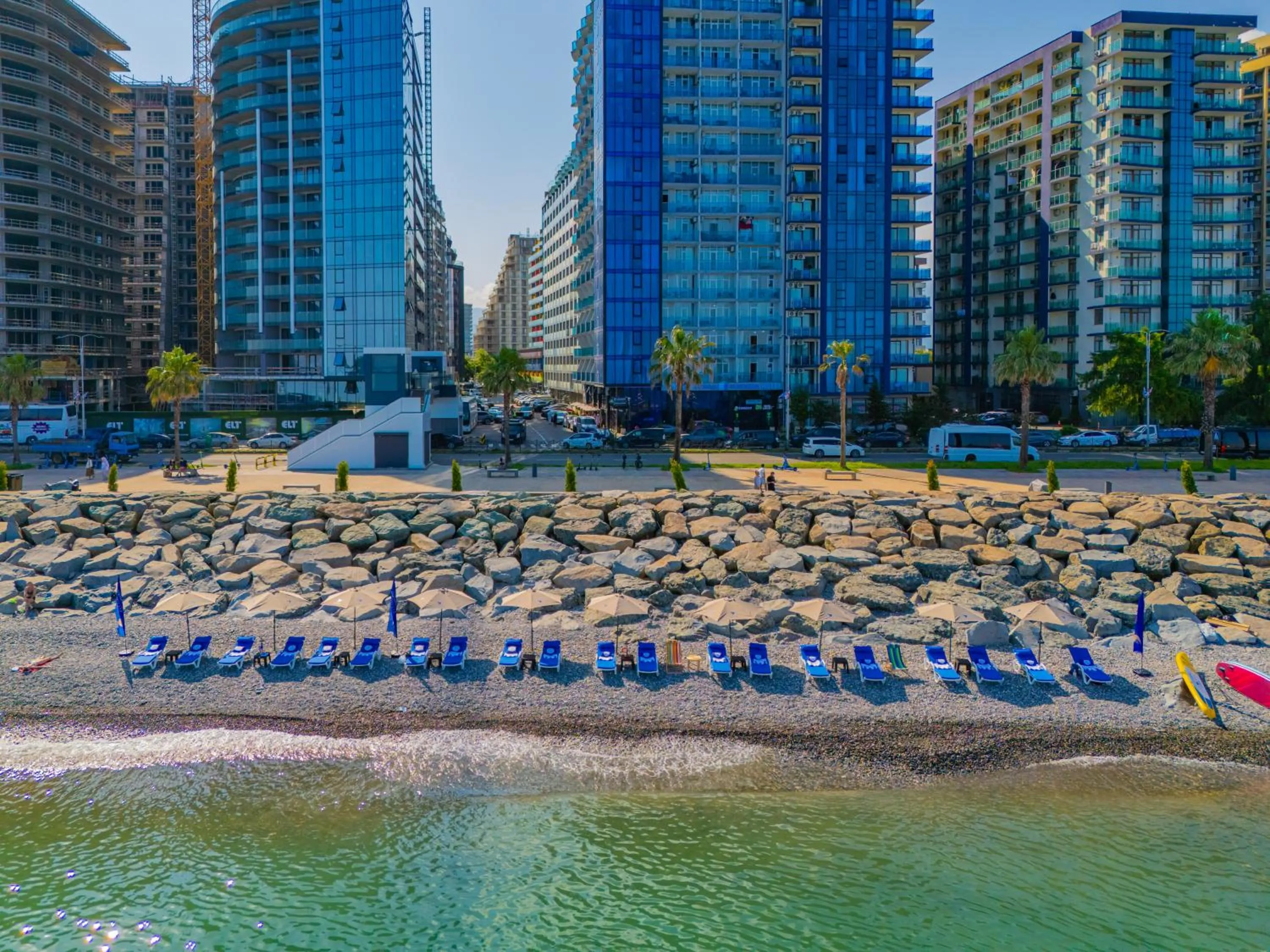 Beach in Wyn Residence Batumi