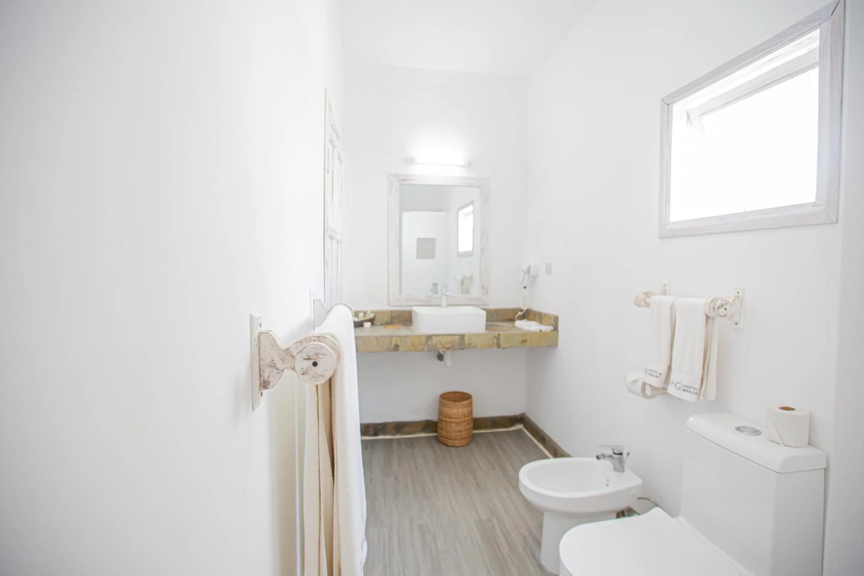 Bathroom in AHG Lion Beach Resort