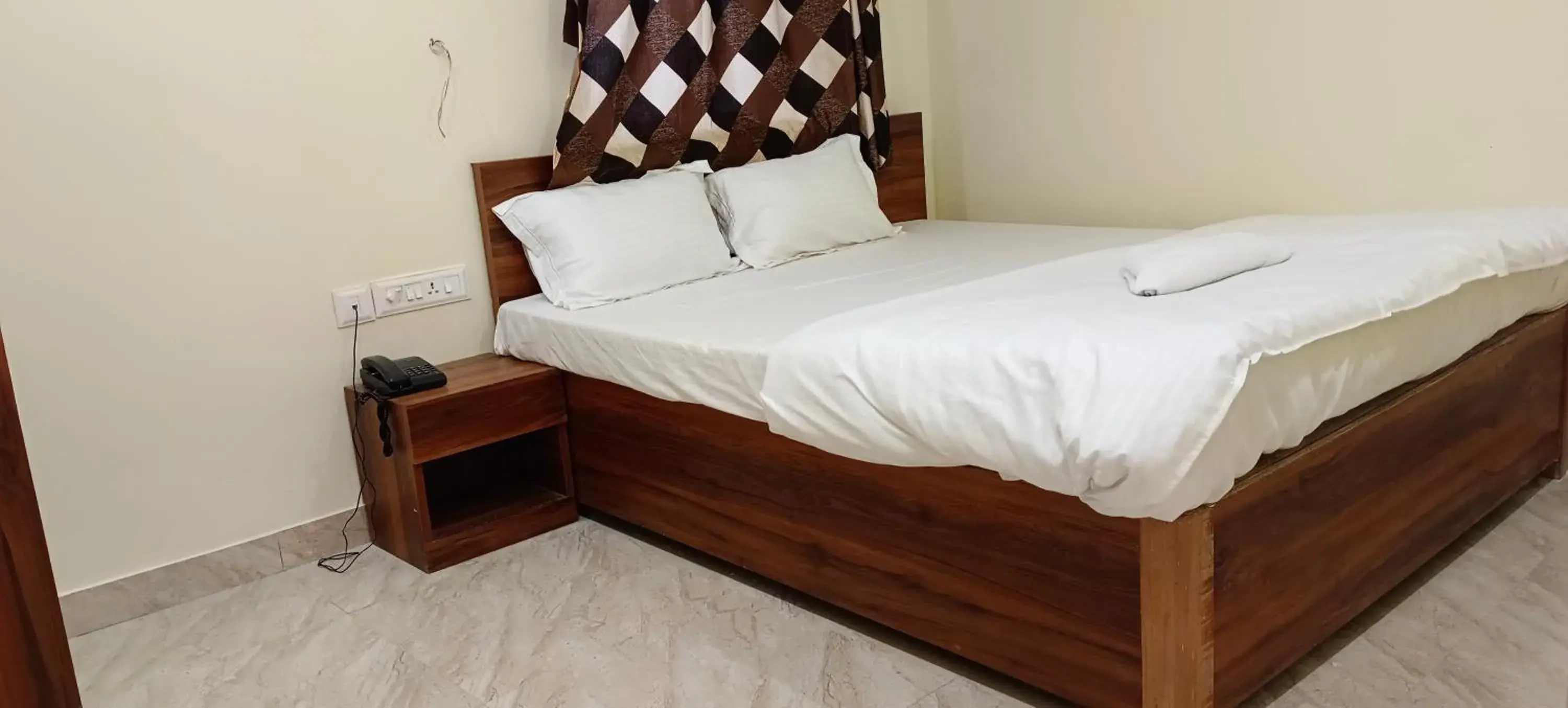 Bed in Hotel Holiday Express Bed in Hotel Holiday Express