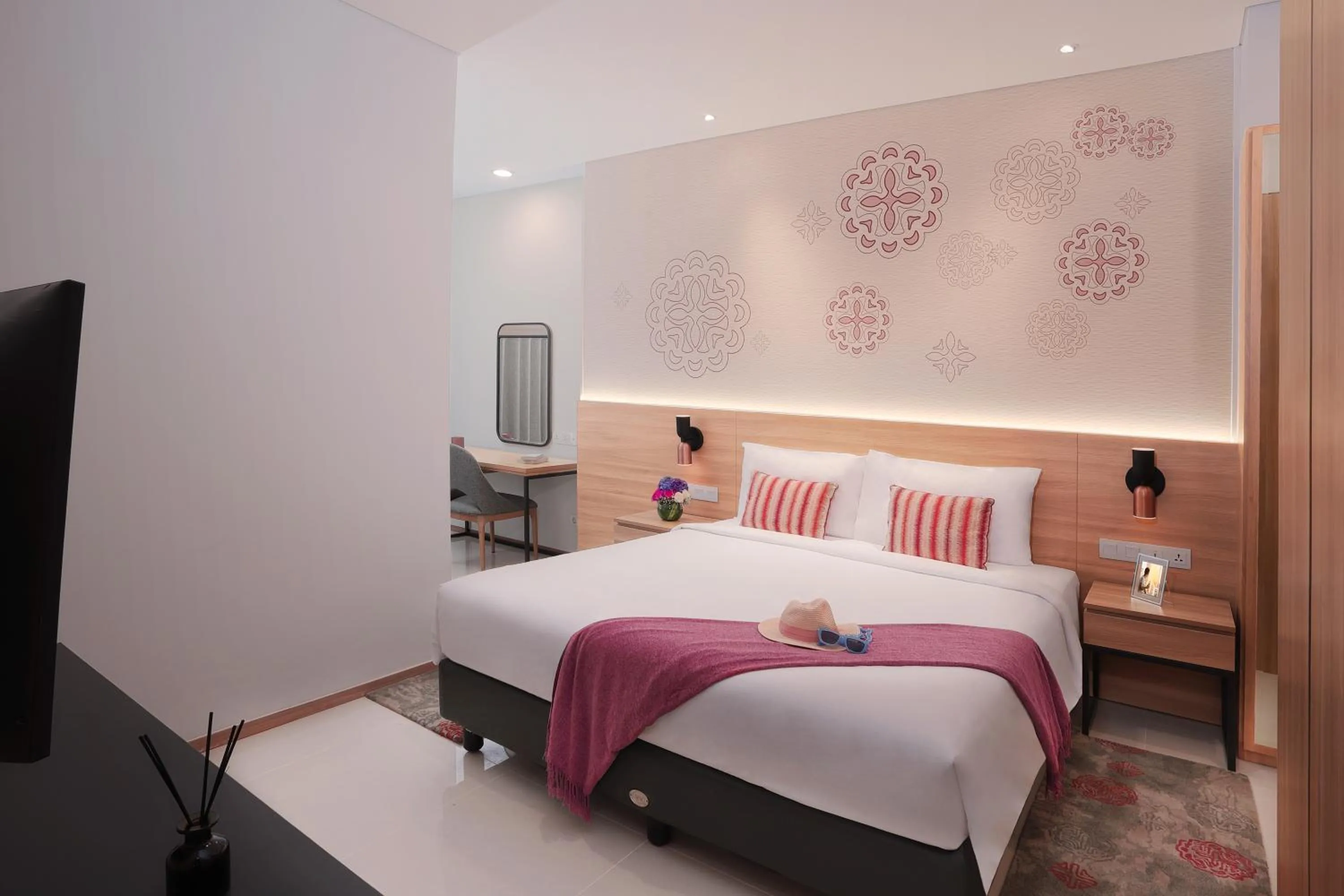 Bed in Citadines Gatot Subroto Jakarta