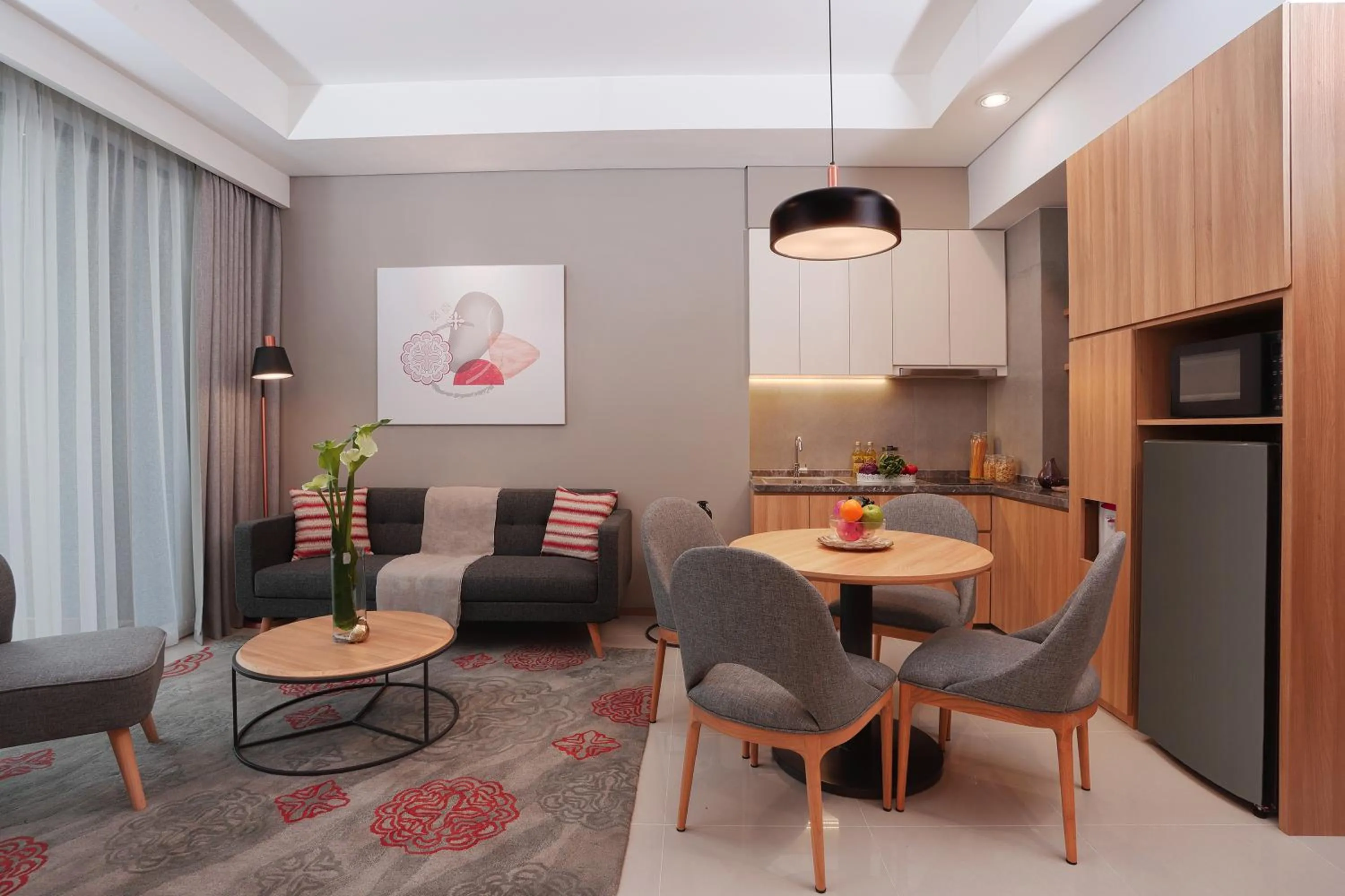 Kitchen or kitchenette in Citadines Gatot Subroto Jakarta