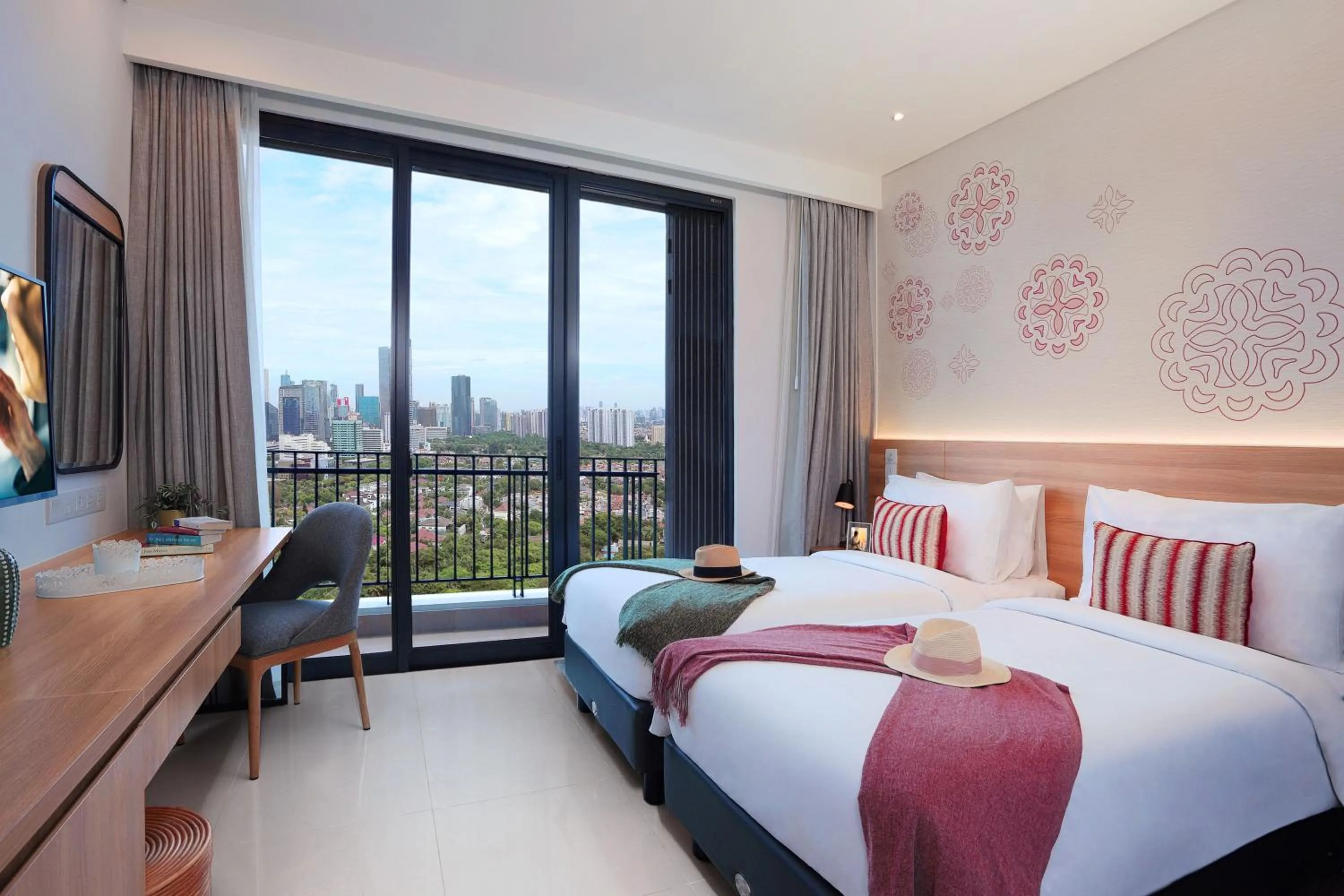 Bedroom, Bed in Citadines Gatot Subroto Jakarta