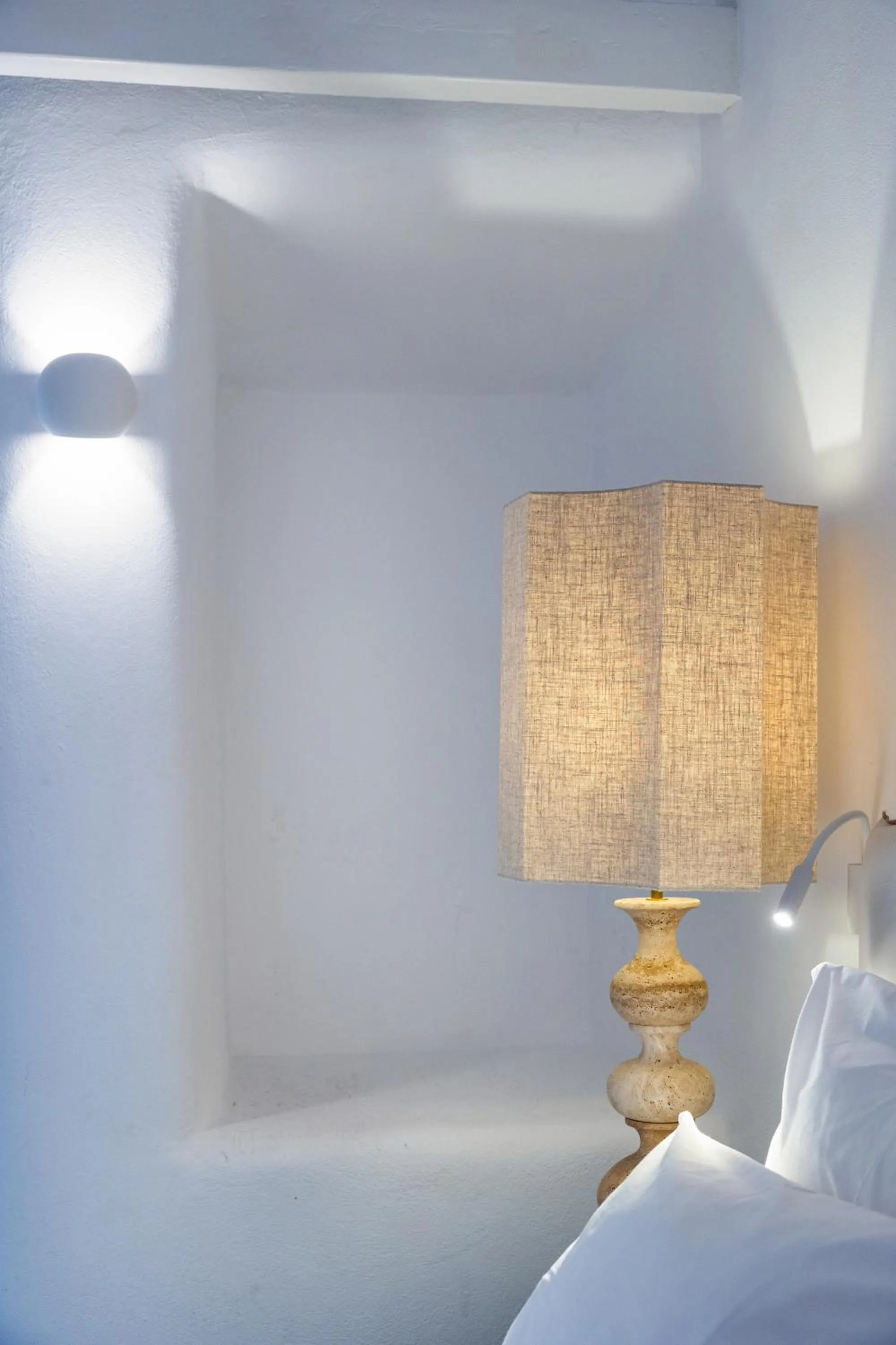 Bedroom, Bed in CASASUNSHA Hybrid Retreat Santorini