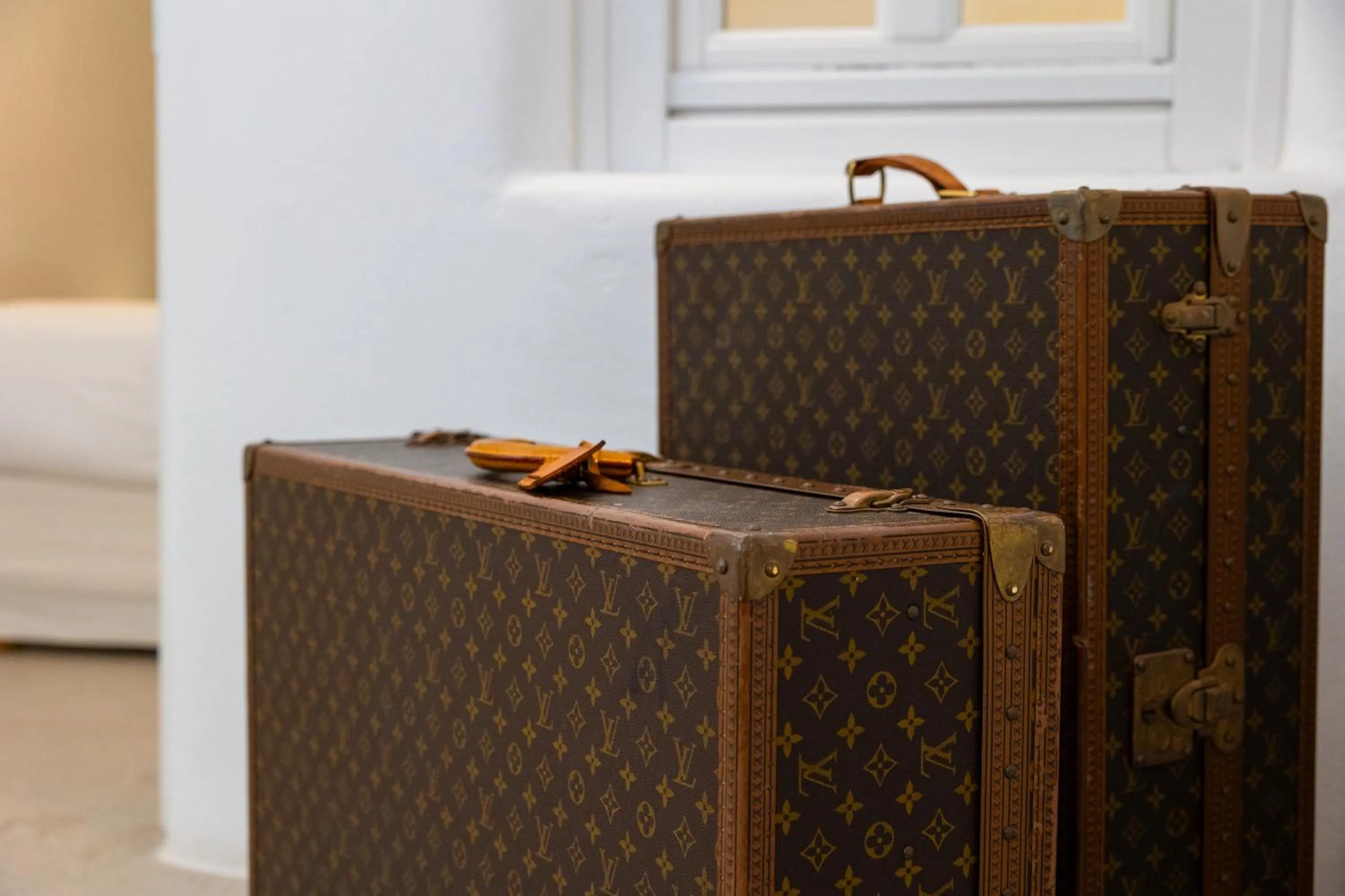 Decorative detail in CASASUNSHA Hybrid Retreat Santorini