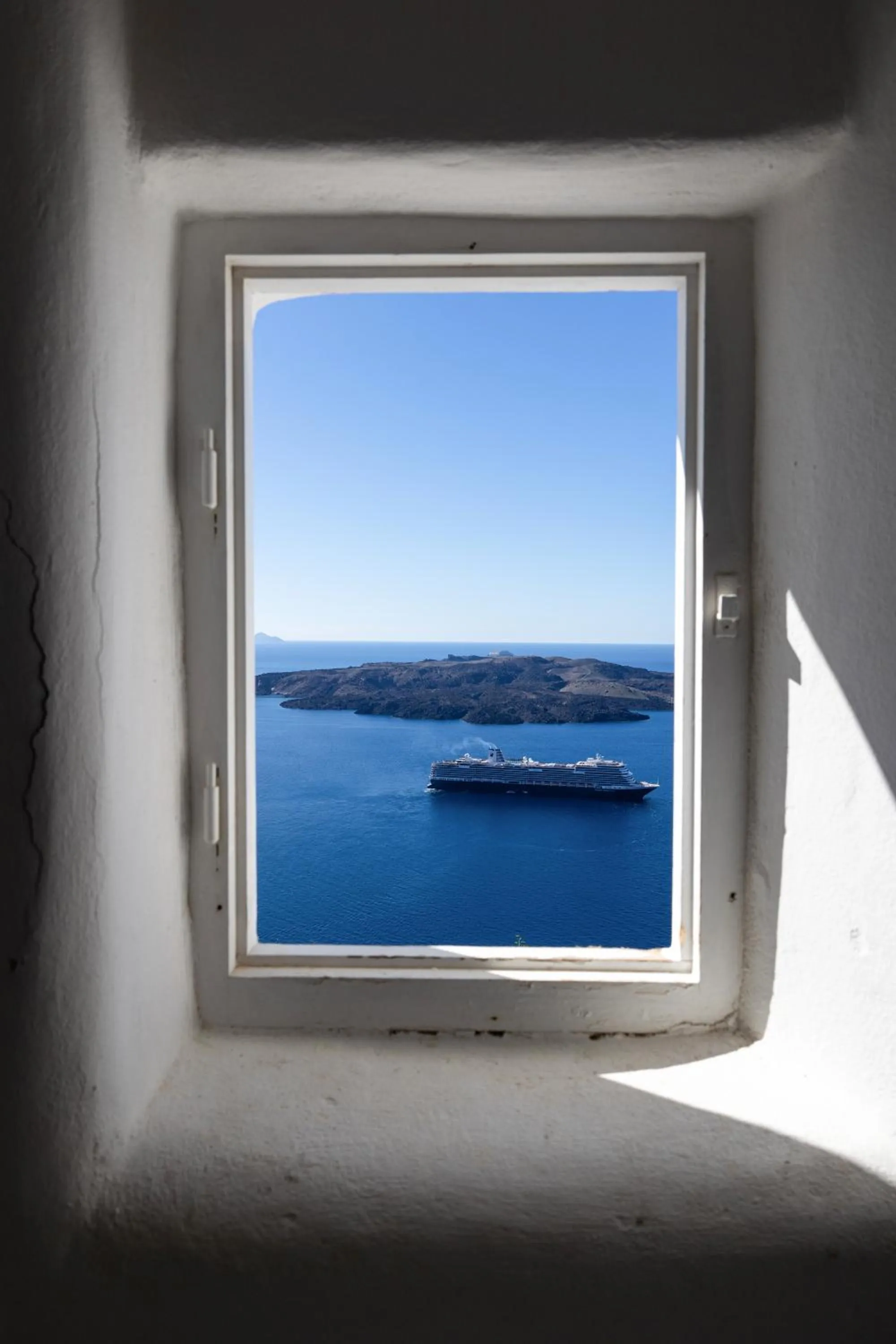 Sea view in CASASUNSHA Hybrid Retreat Santorini