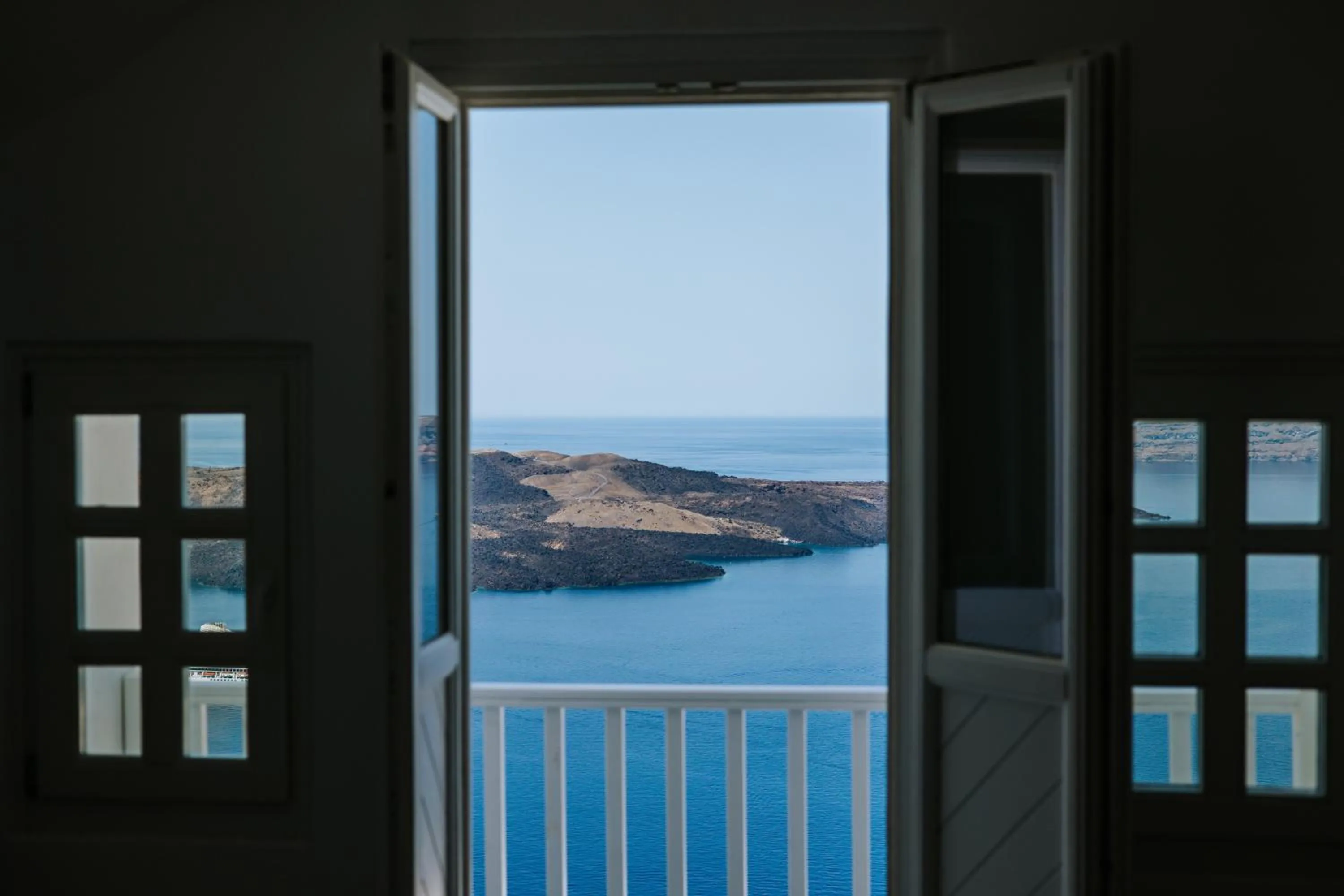 Sea view in CASASUNSHA Hybrid Retreat Santorini