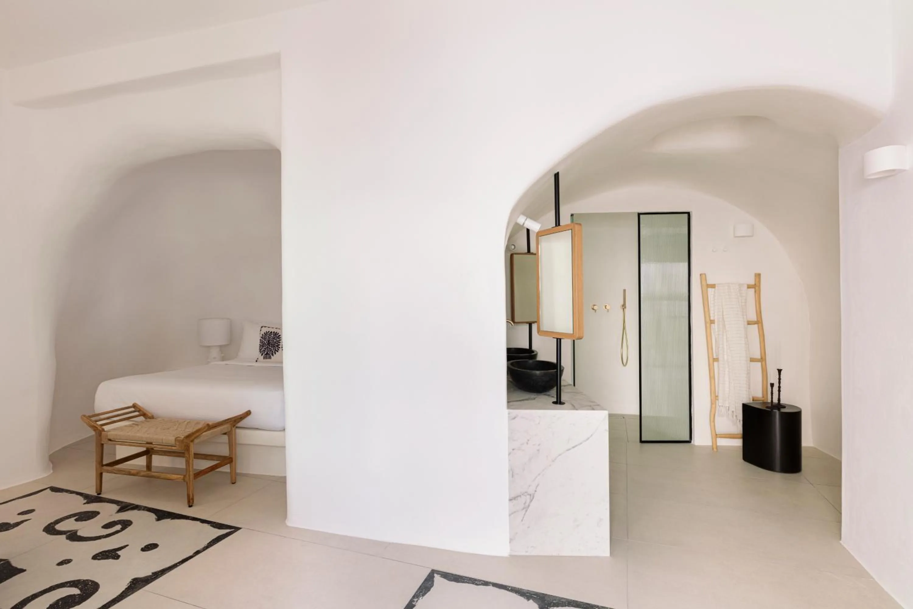 Bathroom in CASASUNSHA Hybrid Retreat Santorini