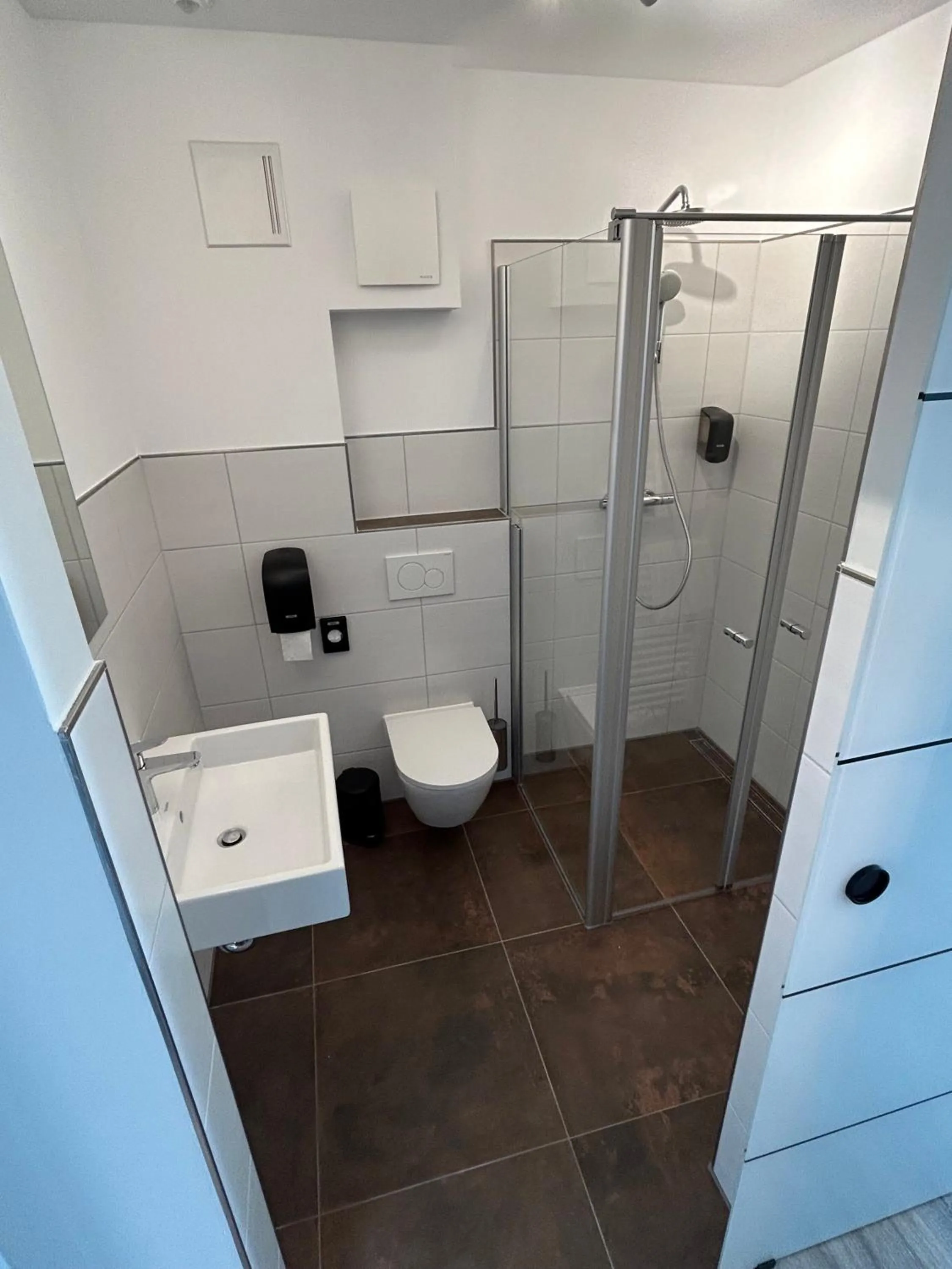 Bathroom in Hotel Stahltower