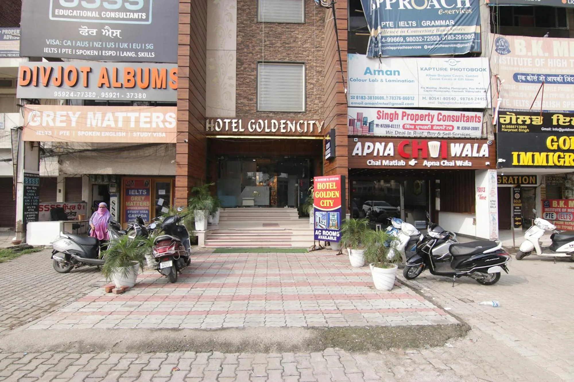Property building in FabHotel Golden City