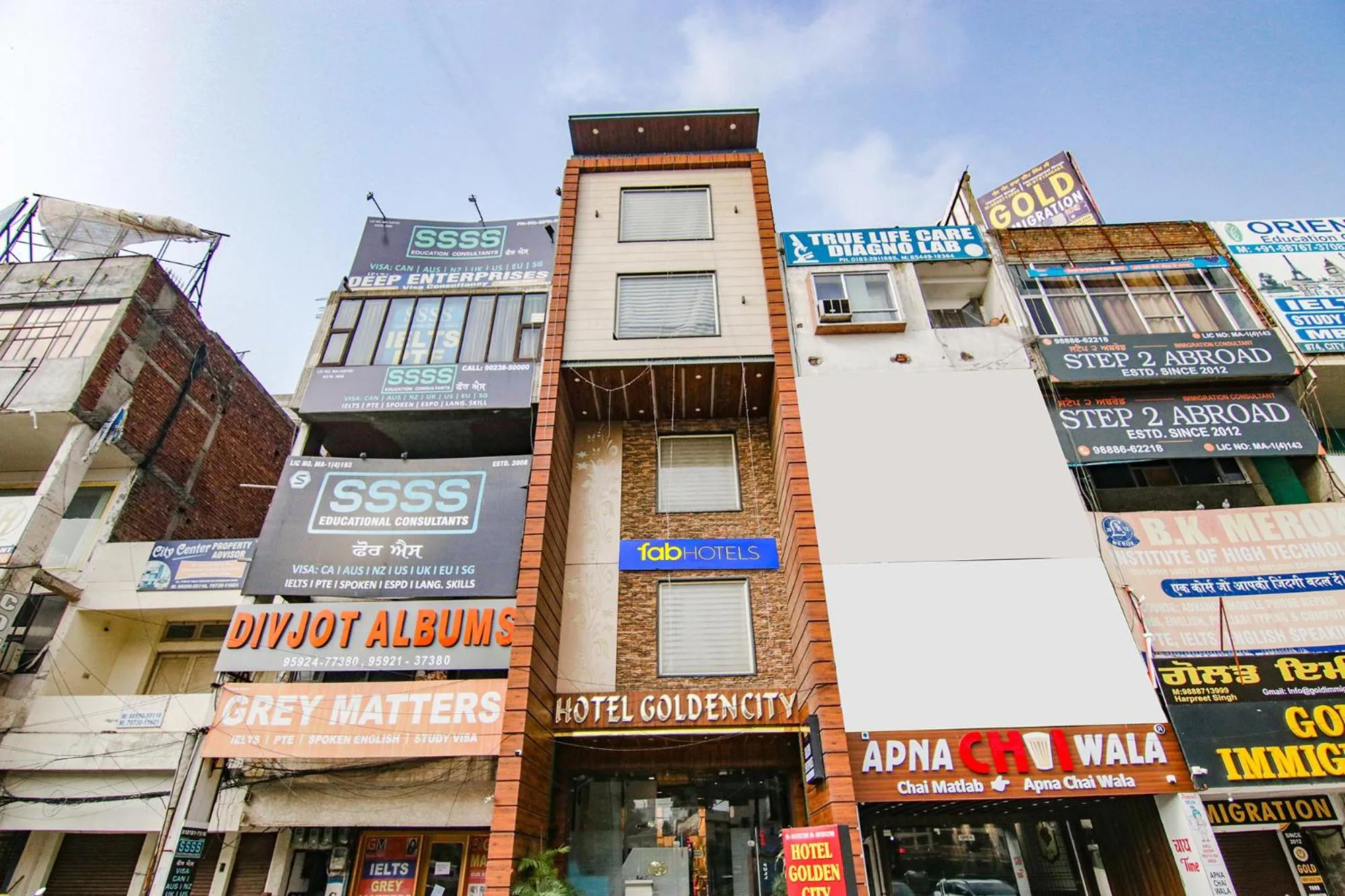 Property building in FabHotel Golden City