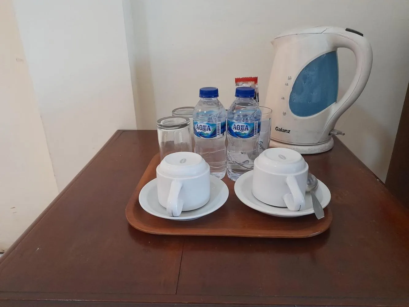 Coffee/tea facilities in Hotel rooms 2 minutes to Monkey Forest