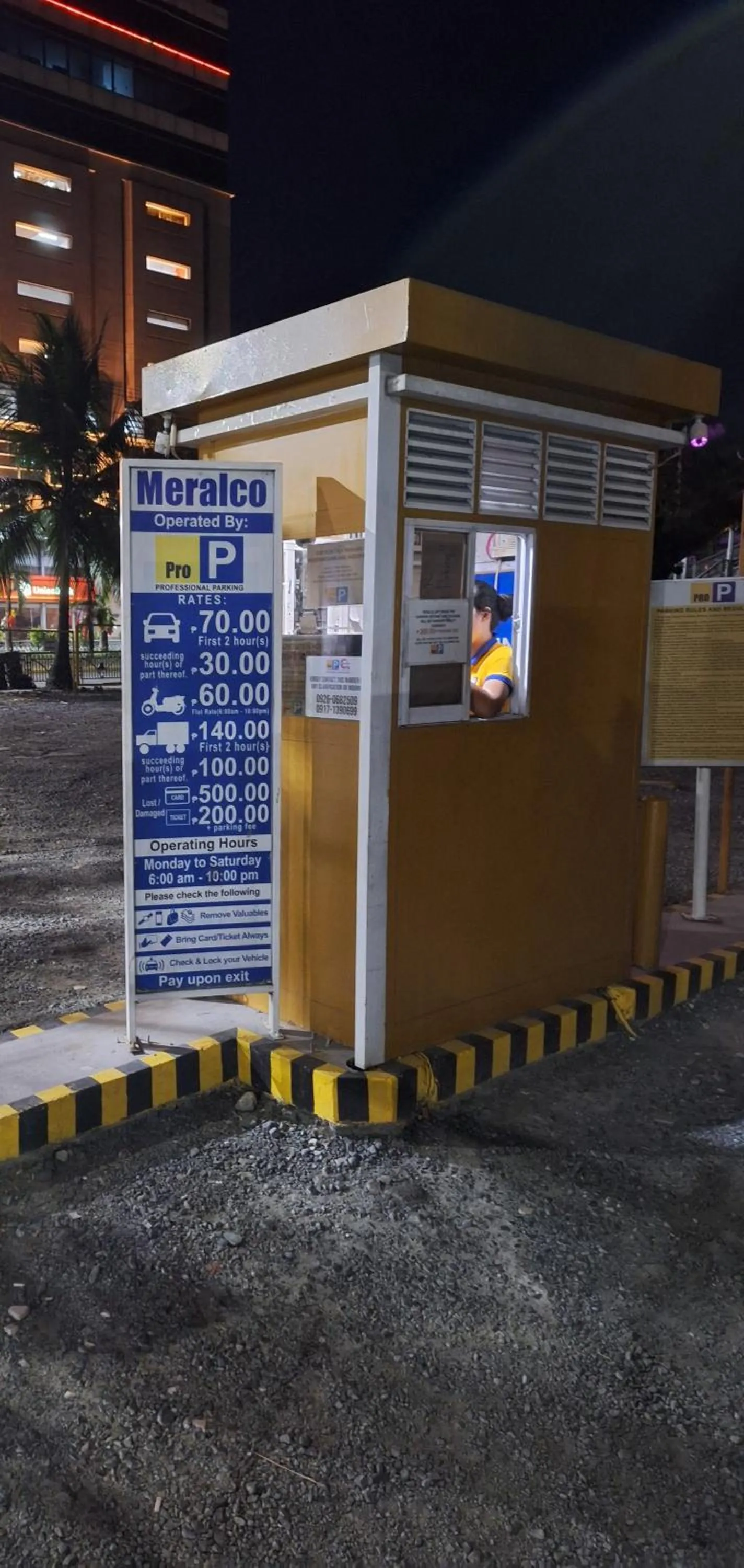 Parking in ADB Avenue Tower Ortigas Manila