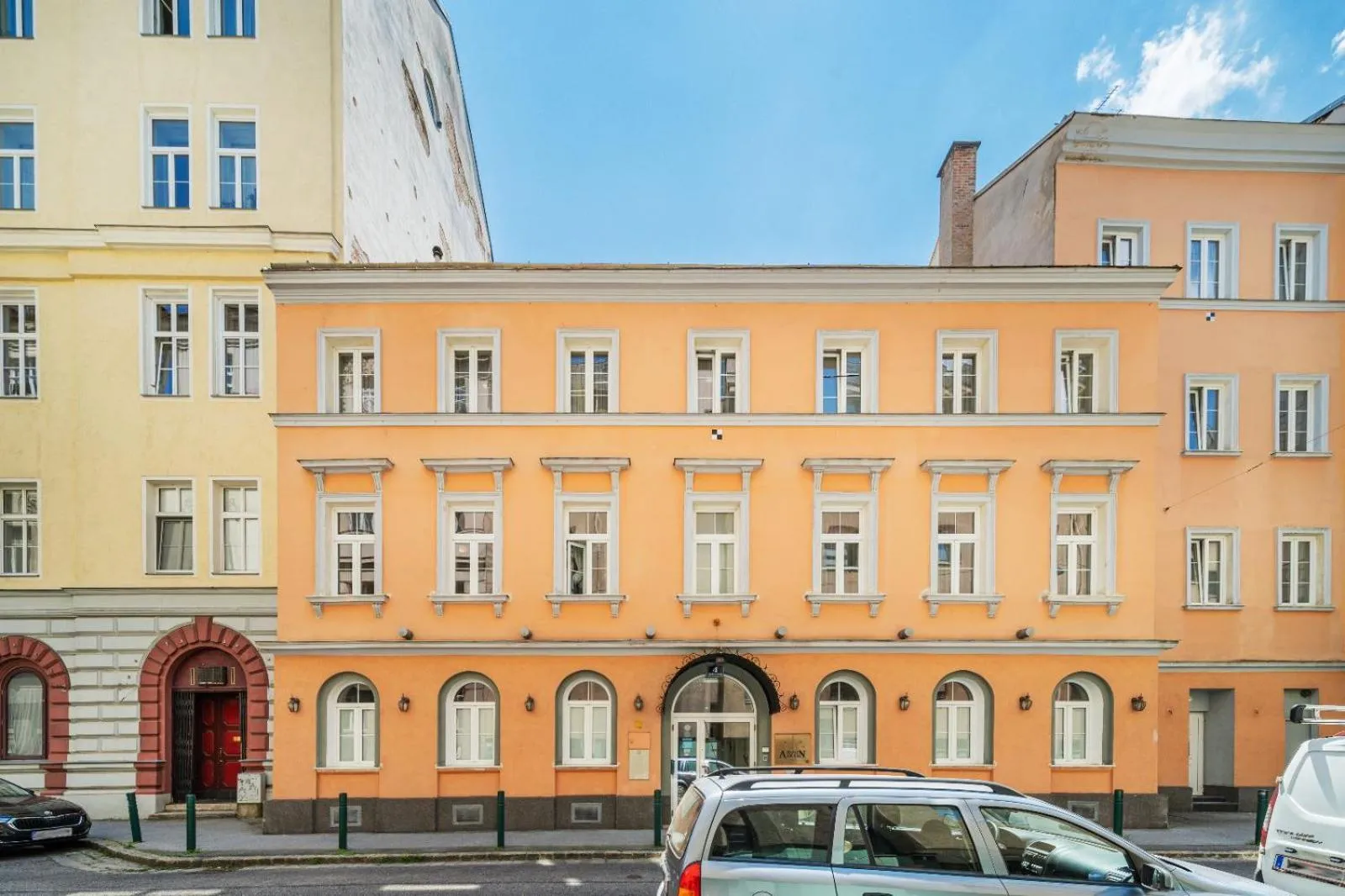 Property building in Self-Check-In Hotel Adlon