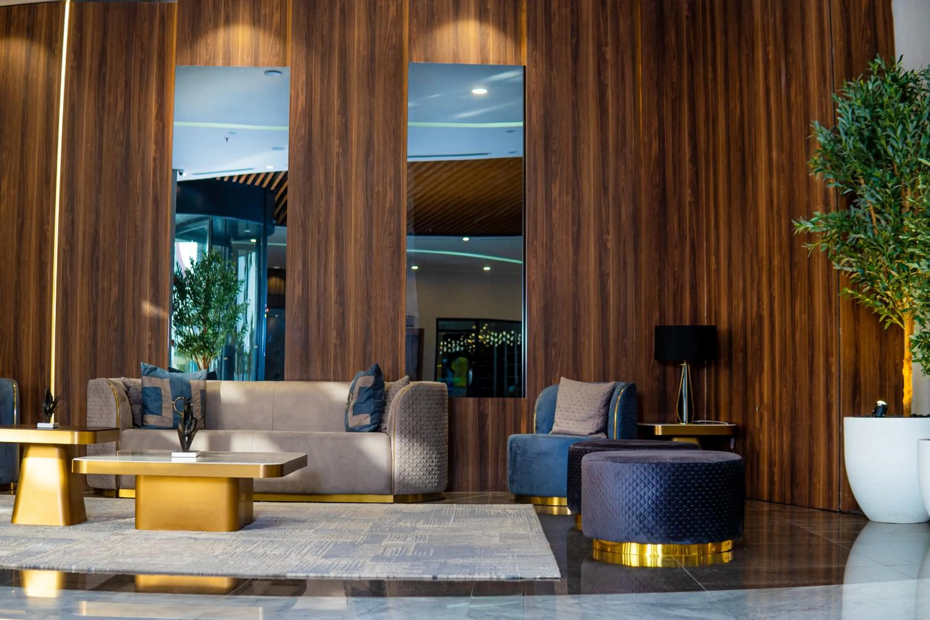 Lobby or reception in FASQ Hotel