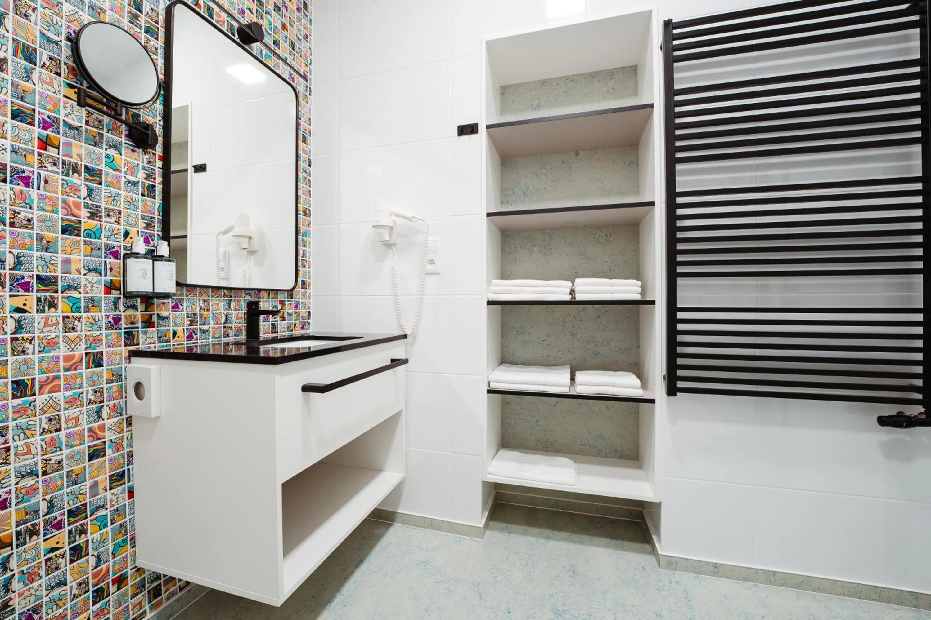 Bathroom in Family Apartments by ASTORIA Hotel & Medical Spa