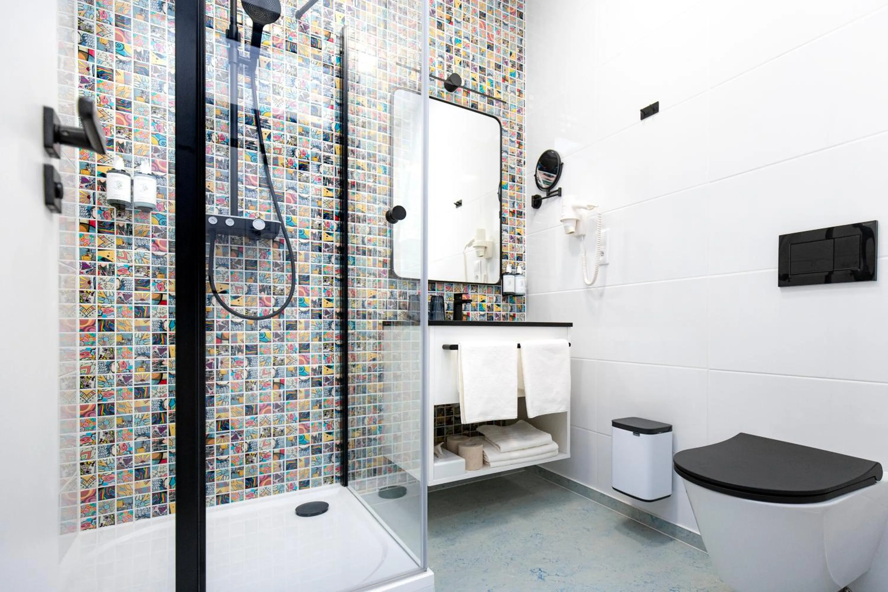 Bathroom in Family Apartments by ASTORIA Hotel & Medical Spa