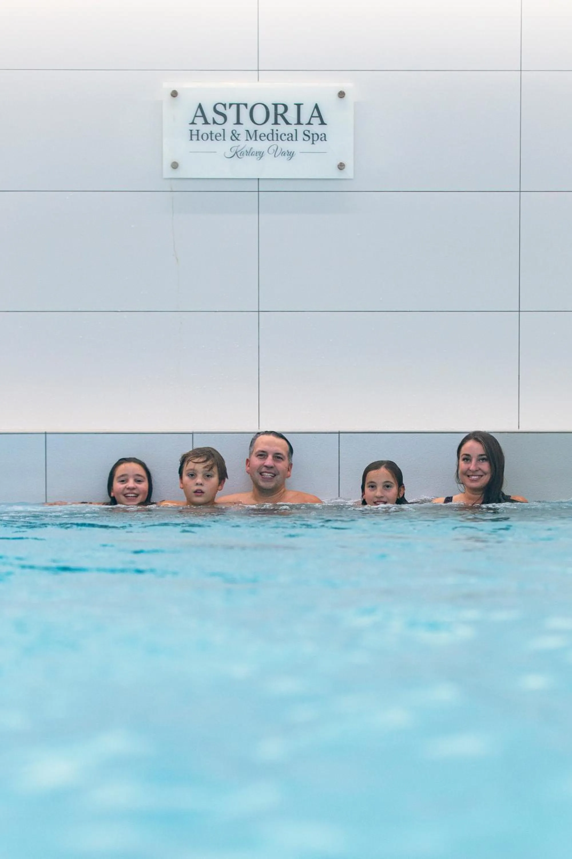 Swimming pool in Family Apartments by ASTORIA Hotel & Medical Spa